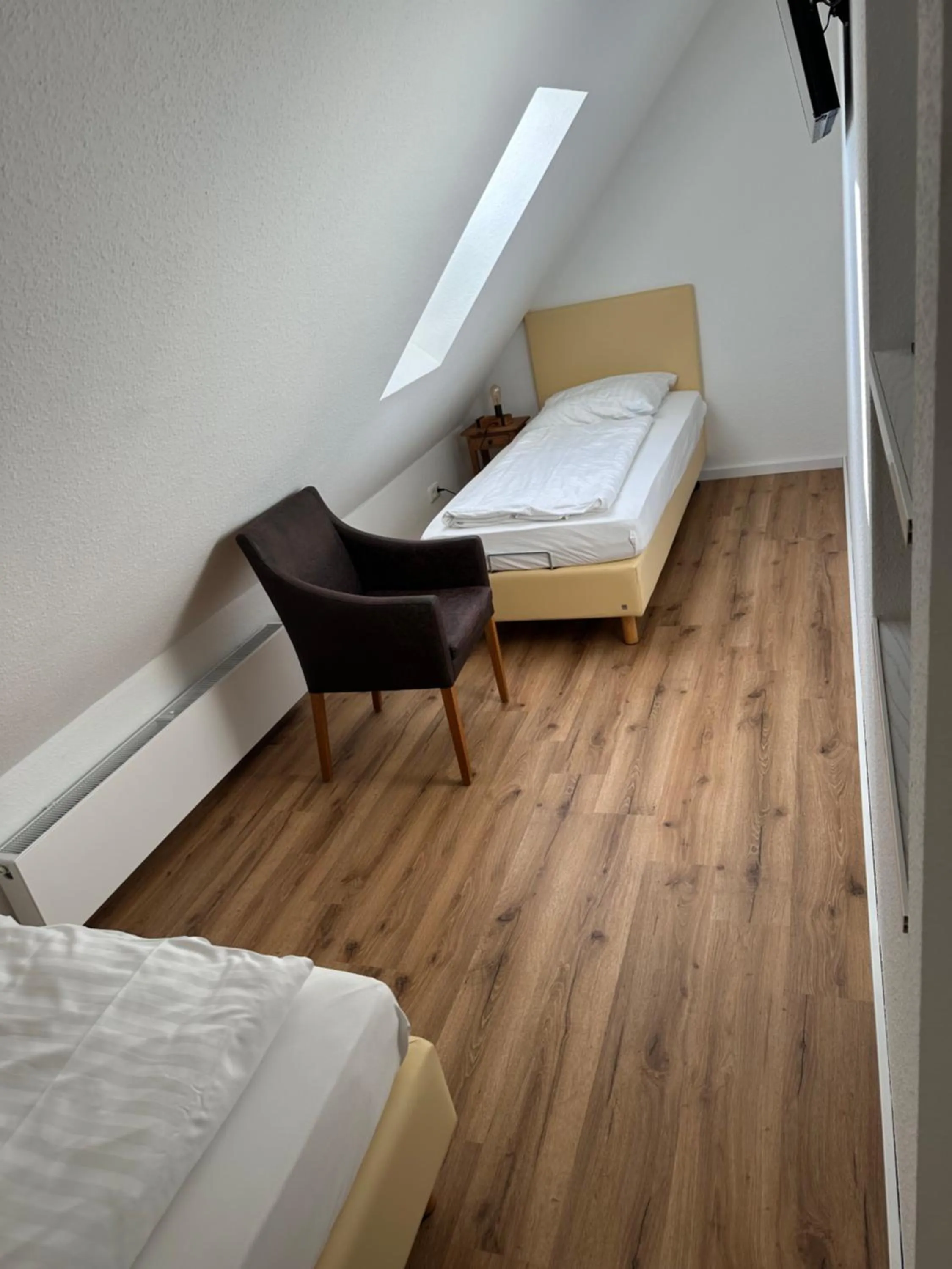 Bed in Hotel Landhaus Apartments