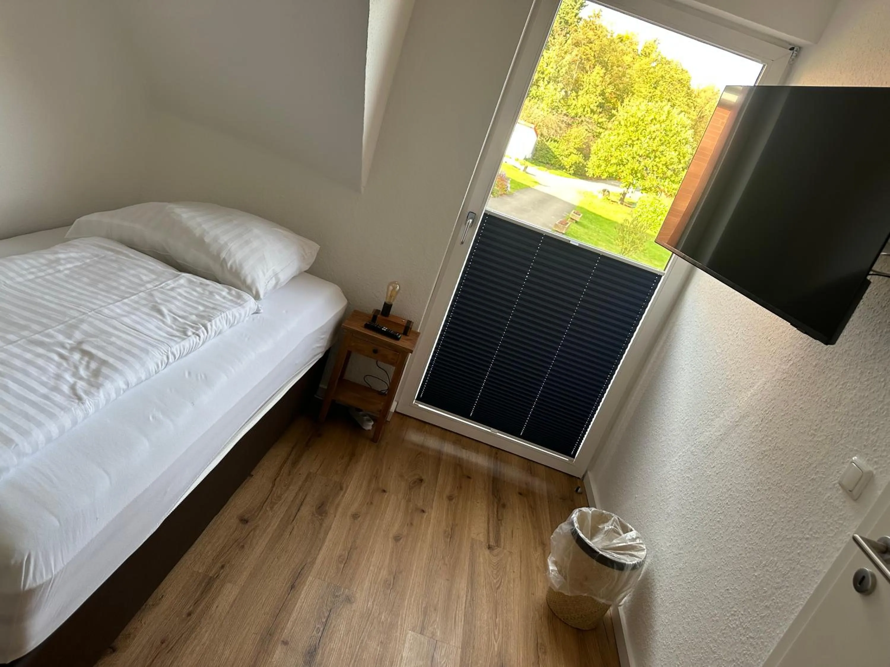 Bed in Hotel Landhaus Apartments