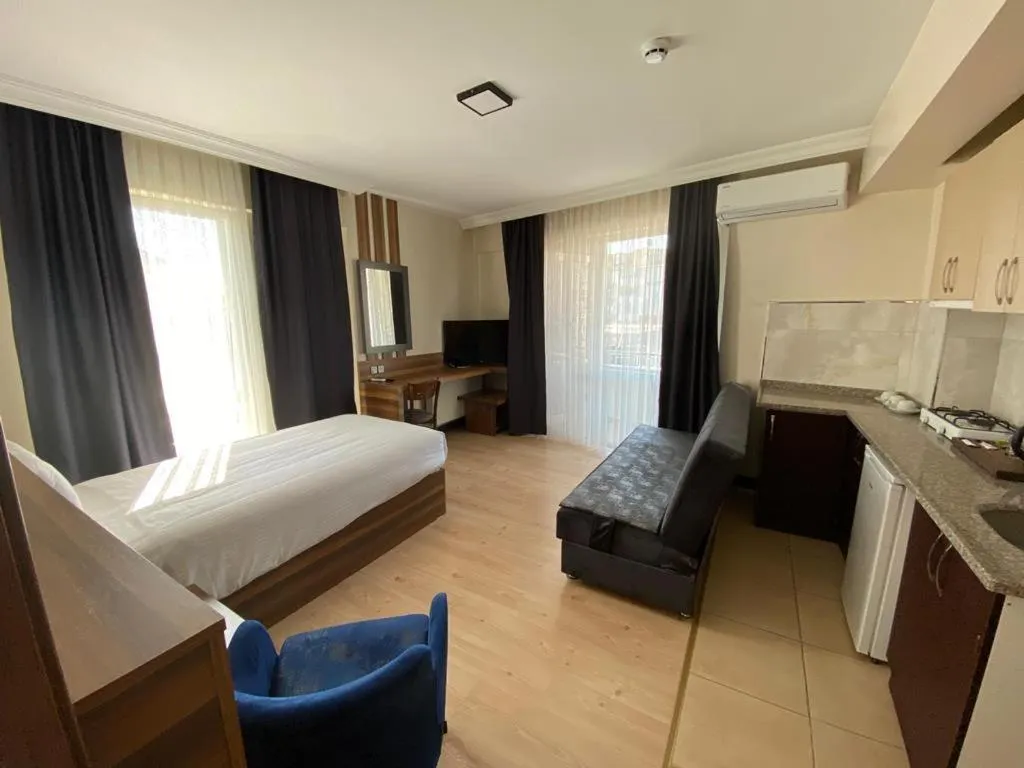 Bed in Bolu Evim Otel