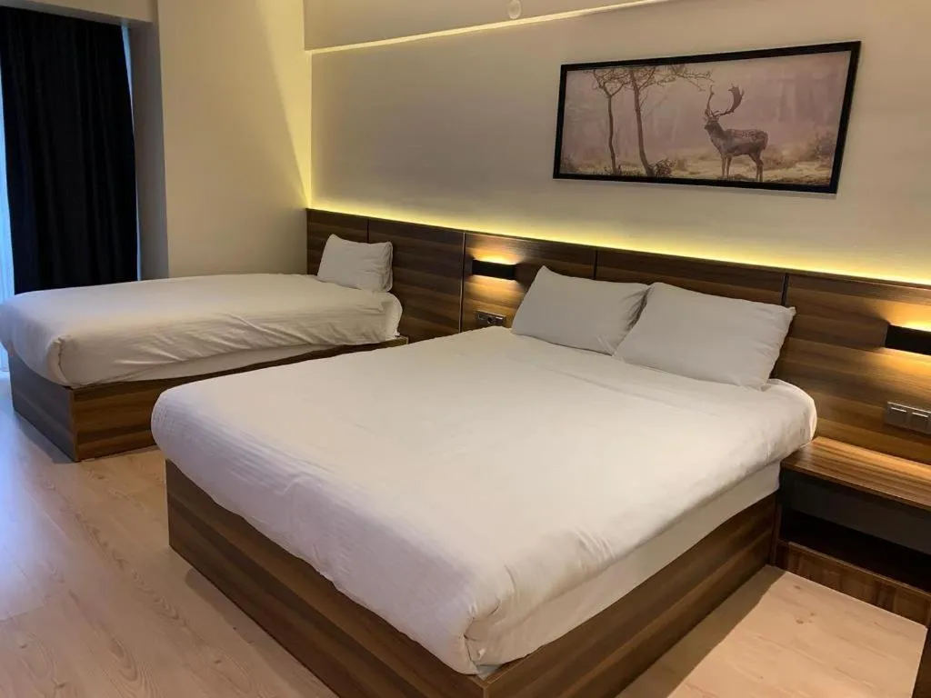 Bed in Bolu Evim Otel