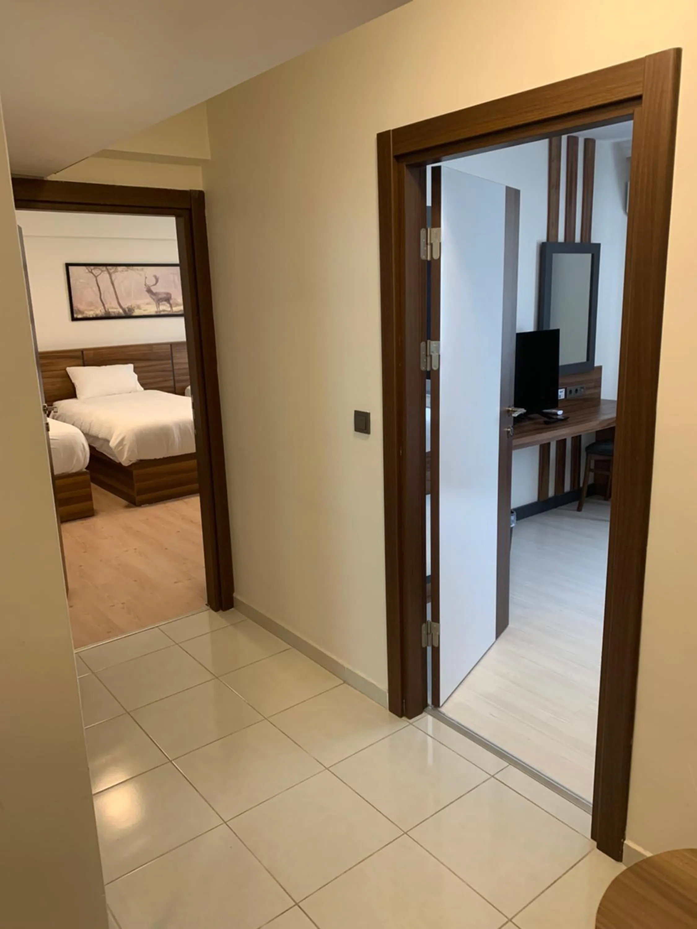 Bed in Bolu Evim Otel