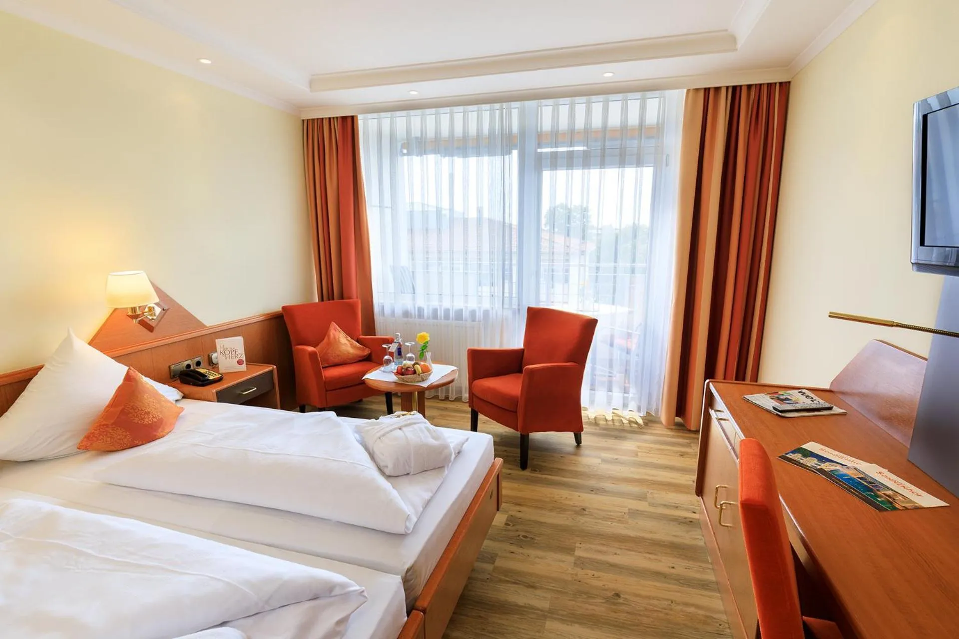 Patio in Thermenhotel Sonnenhof