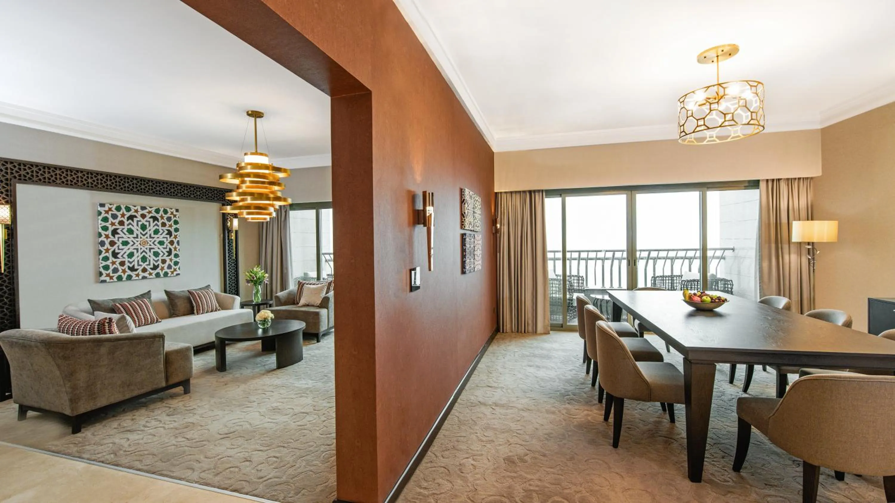 Living room in Grand Millennium Gizan