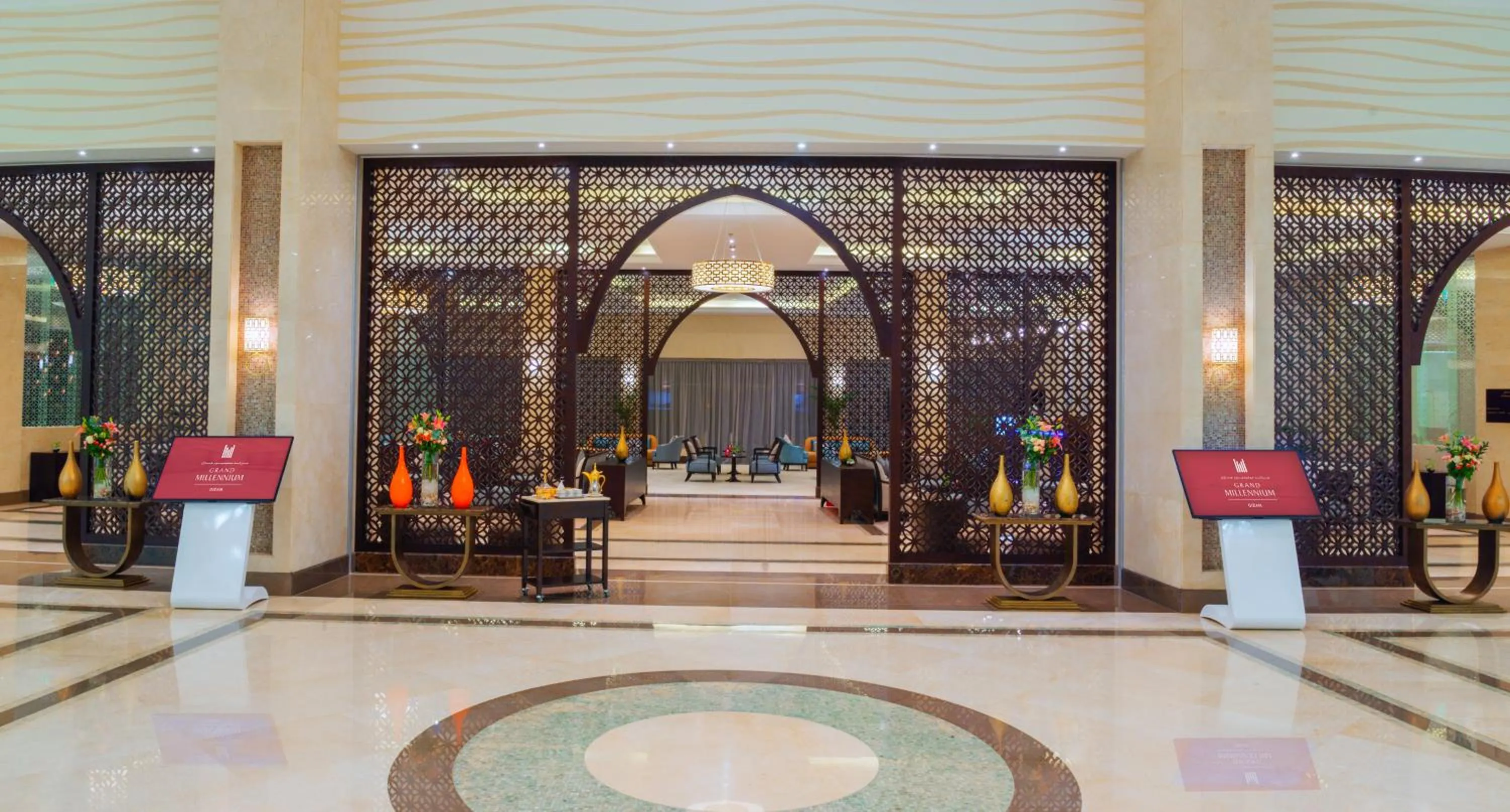 Lobby or reception in Grand Millennium Gizan