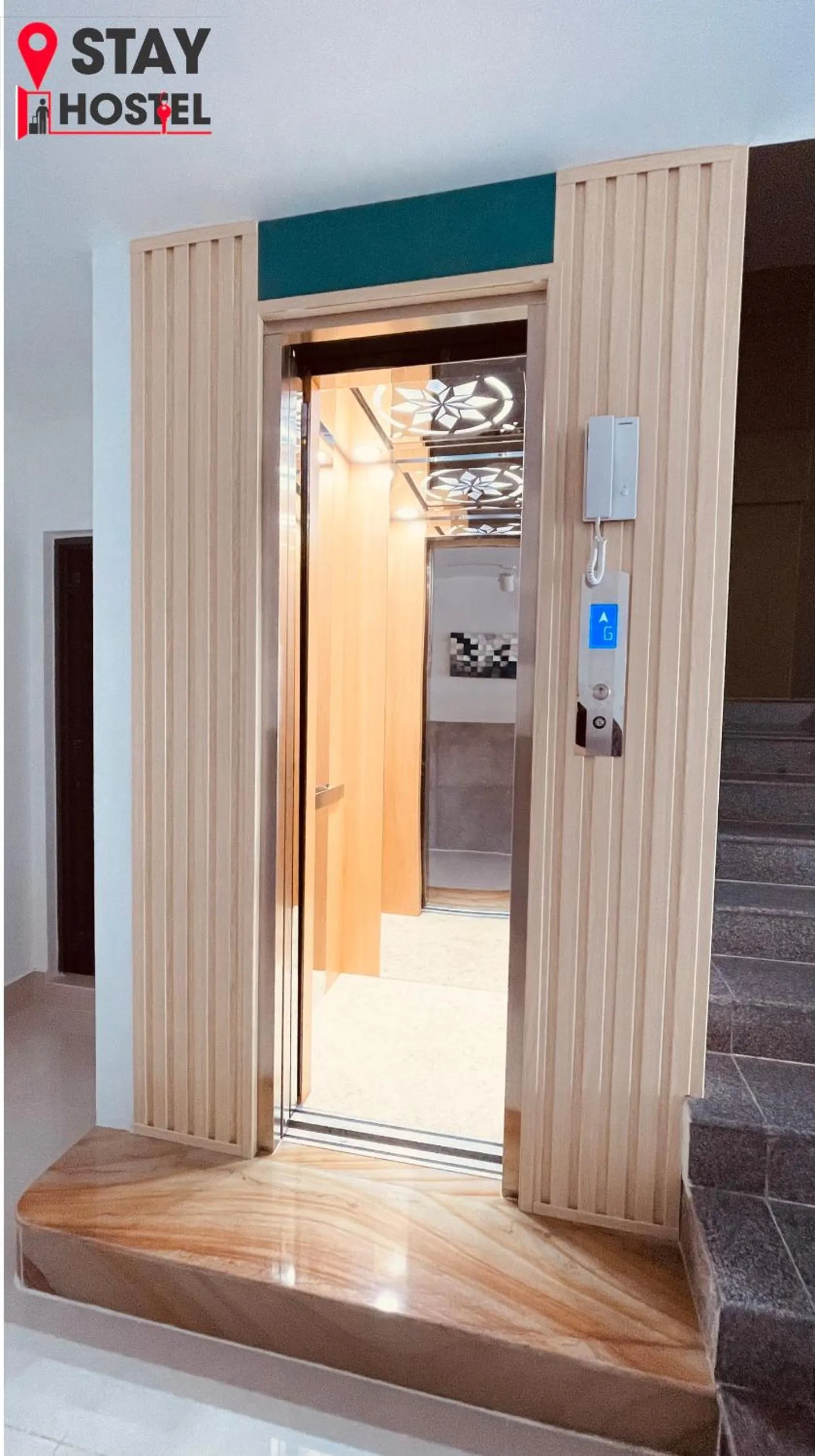 elevator in STAY hostel 2 - 350m from the ferry