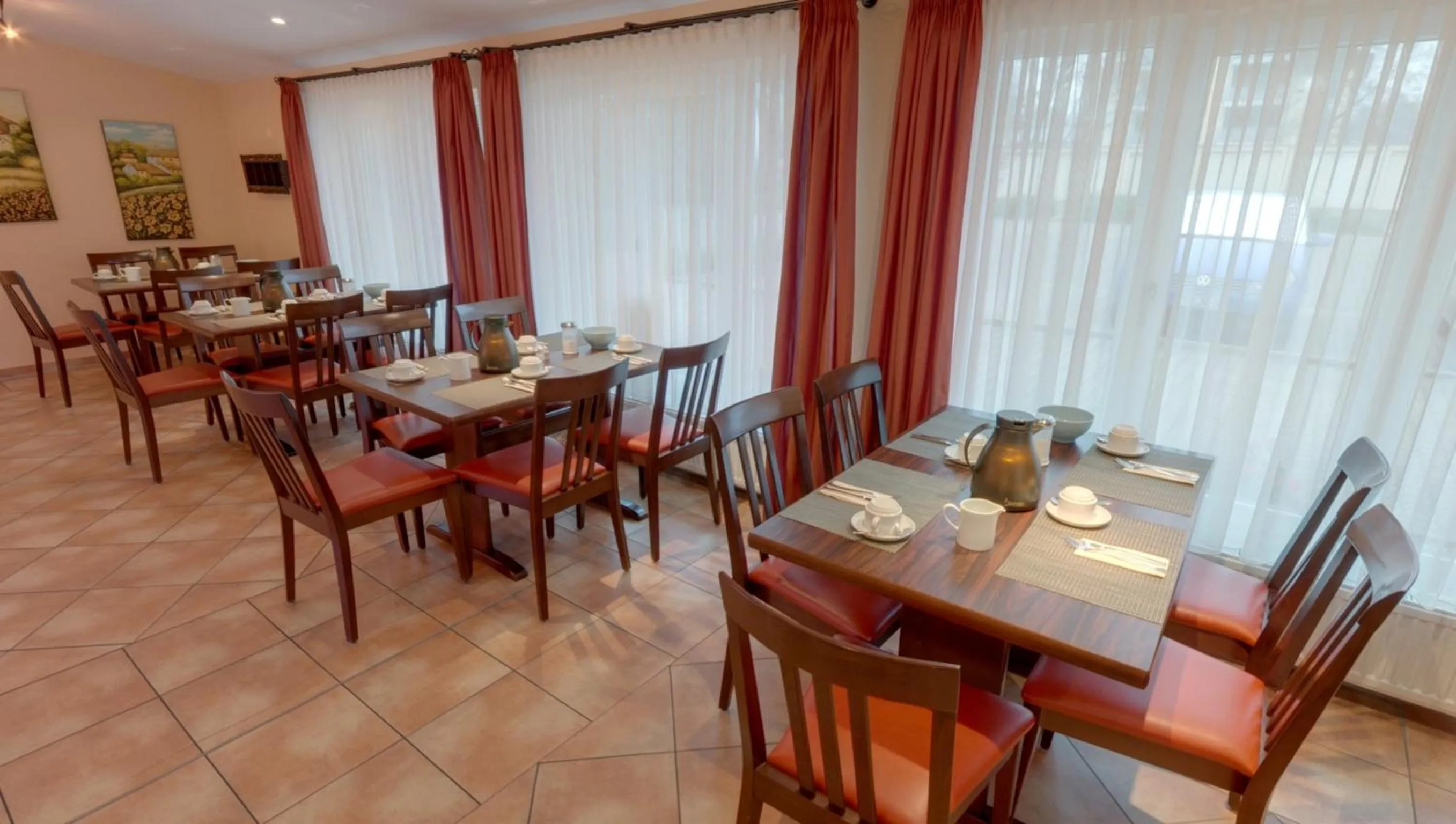 Dining area in Hotel Garni Stadt Friedberg