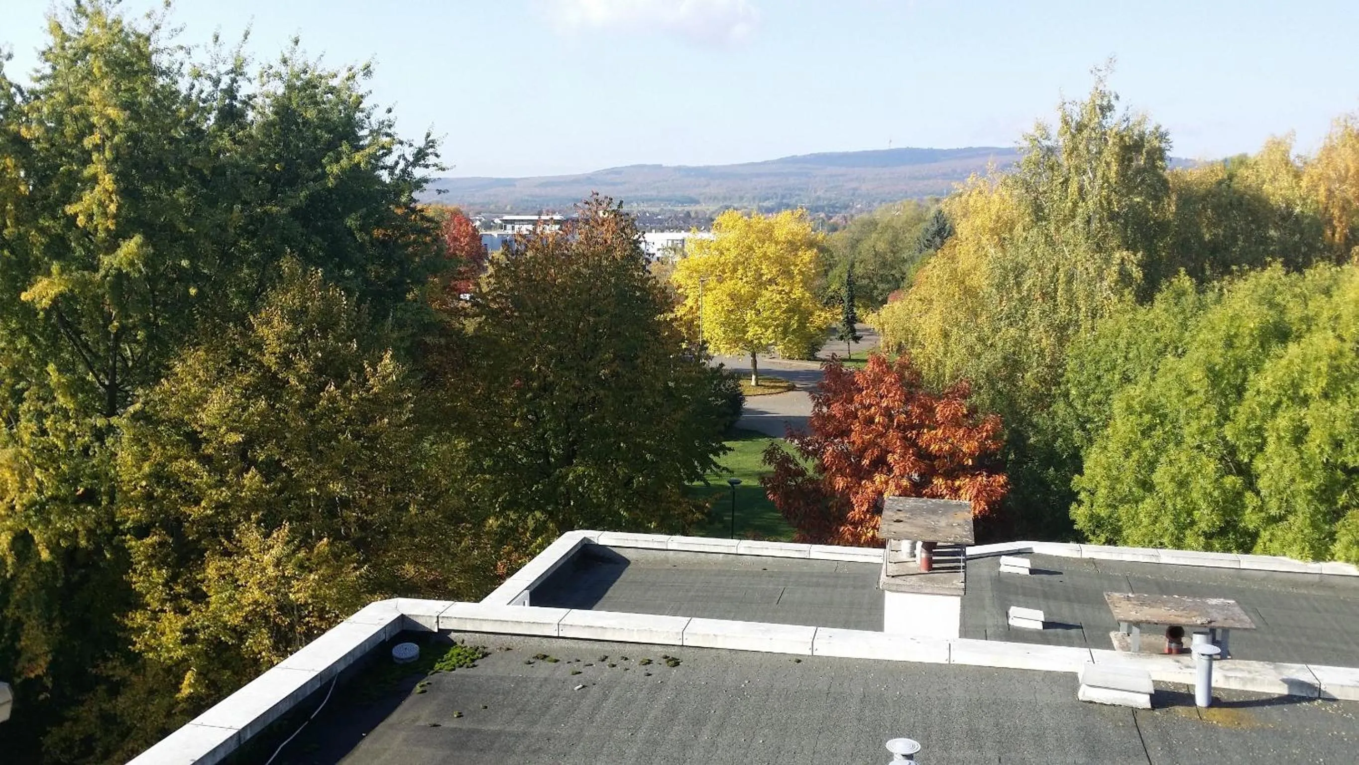 View (from property/room) in Hotel Garni Stadt Friedberg