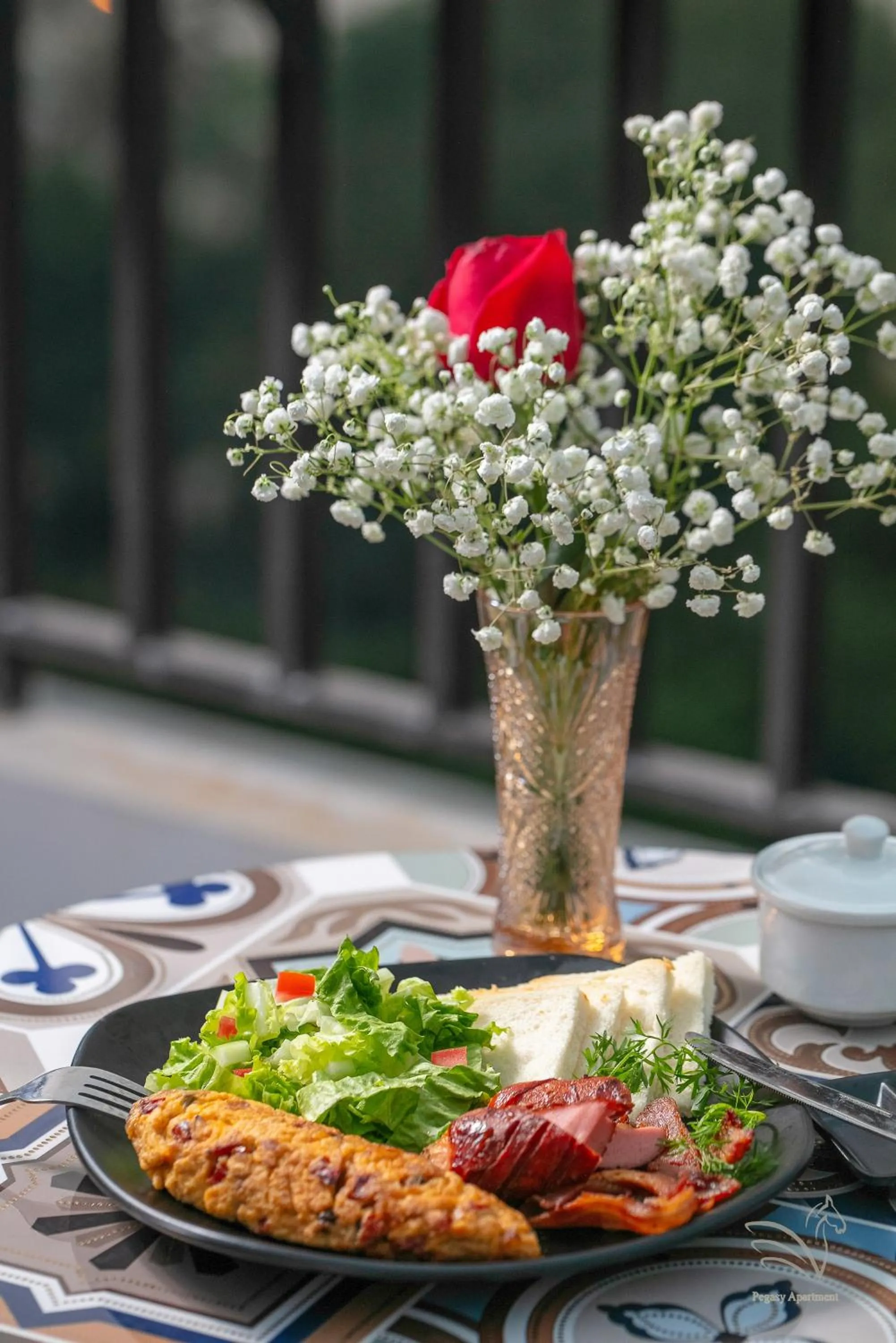 Breakfast in Pegasy Premium Suites & Residence Westlake