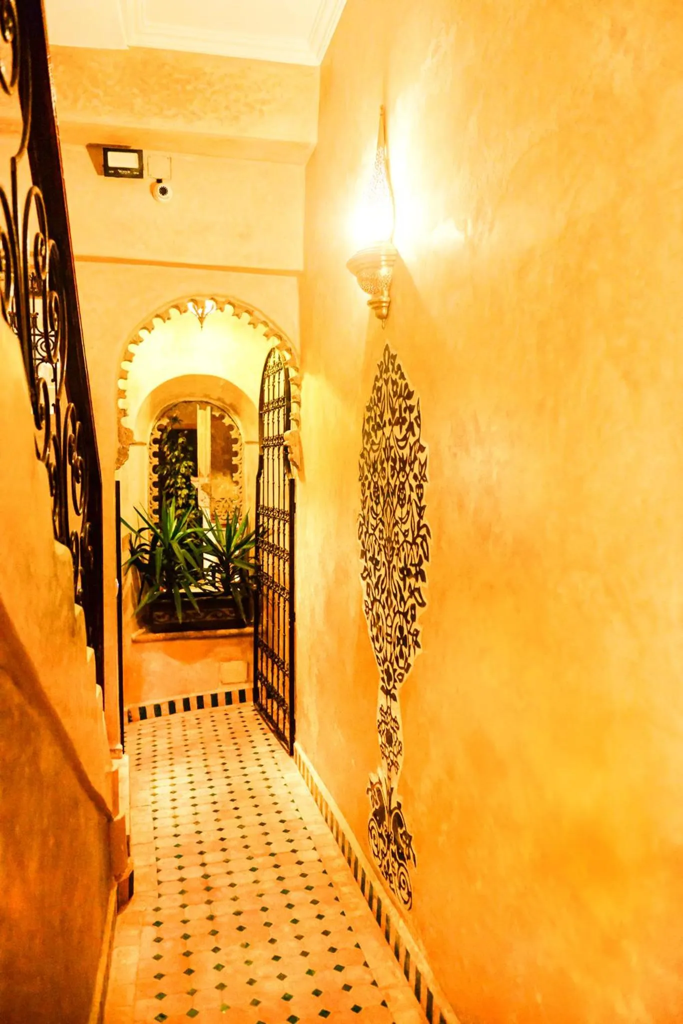 Facade/entrance in Riad Al mazhar