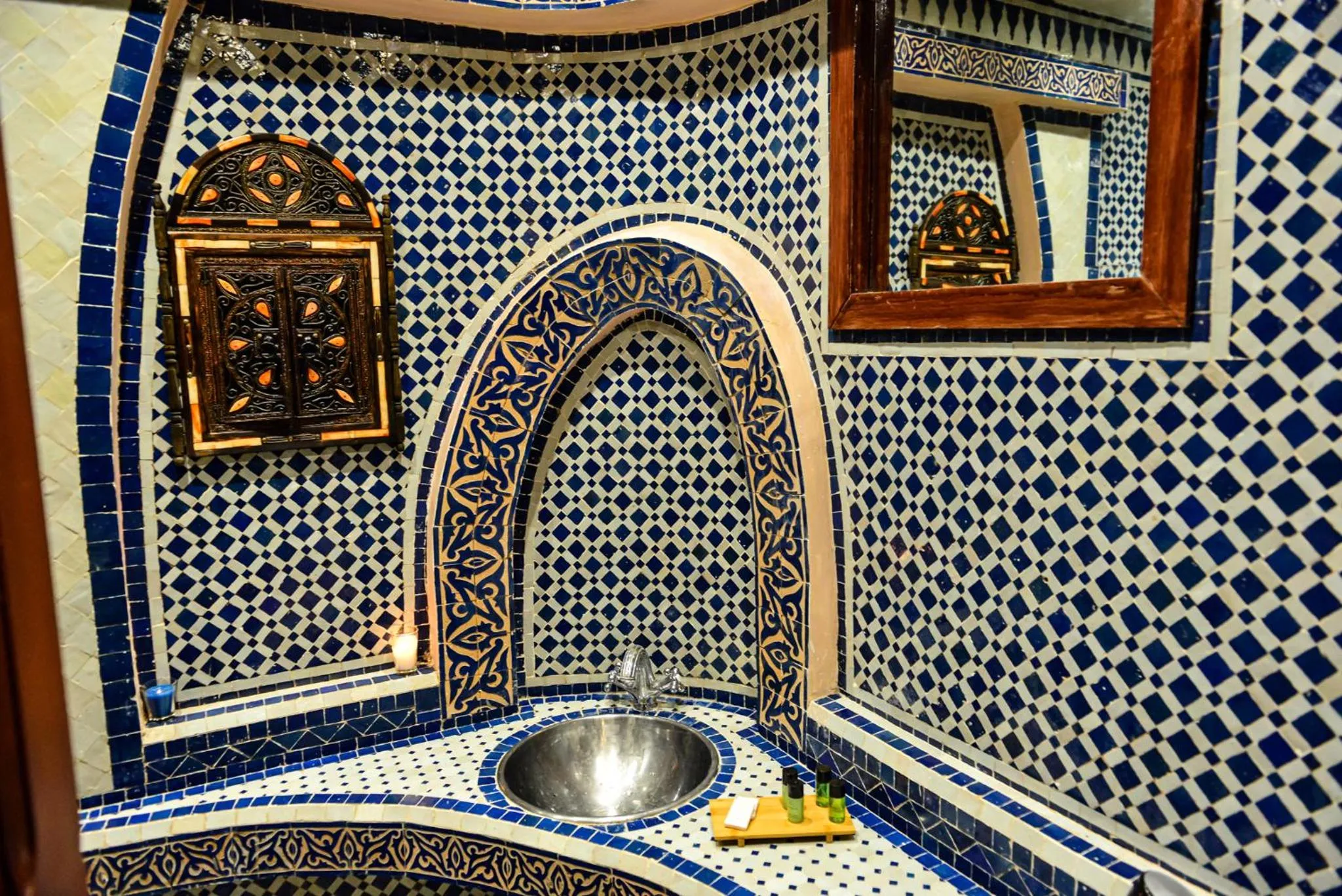 Bathroom in Riad Al mazhar
