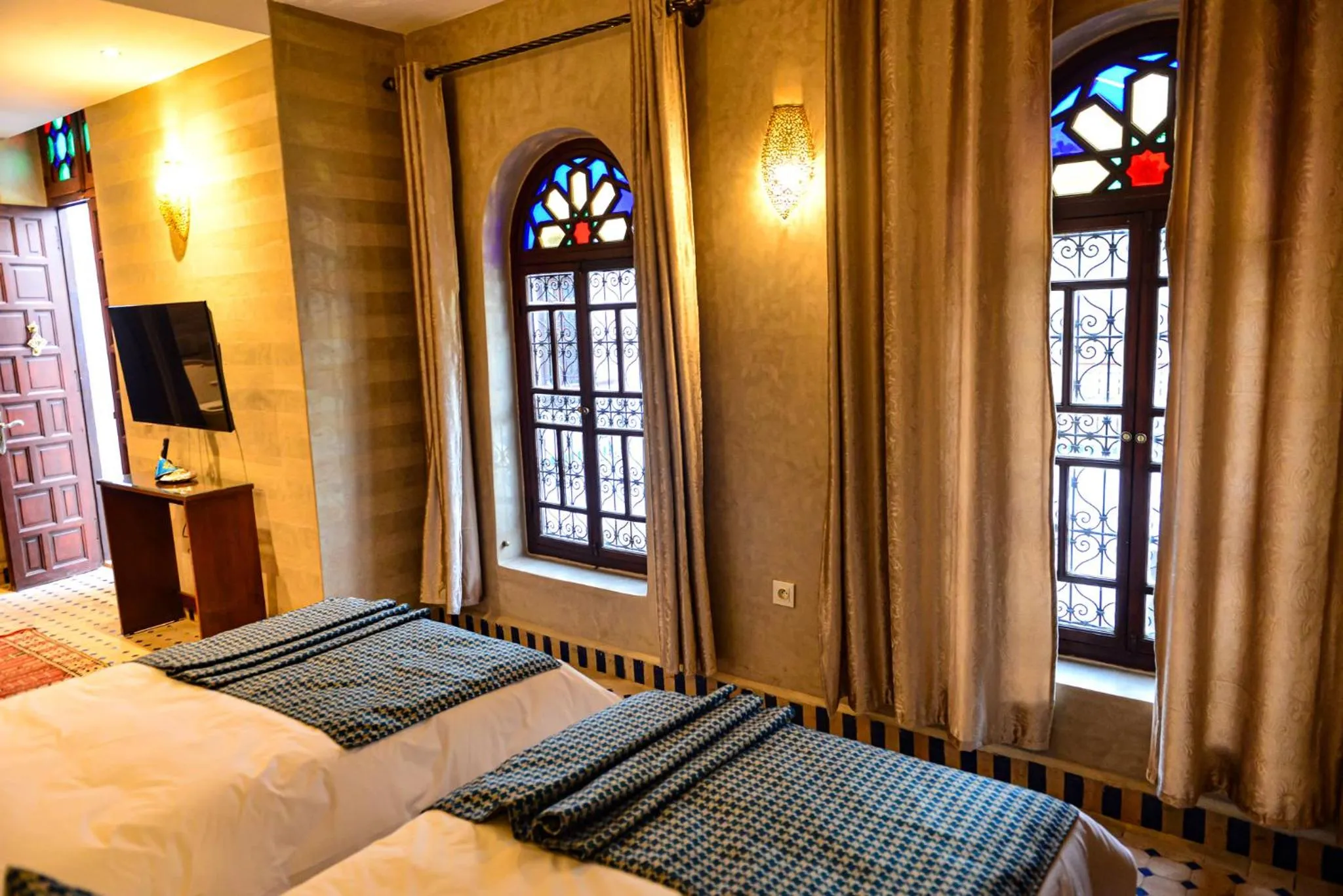 Bedroom, Bed in Riad Al mazhar