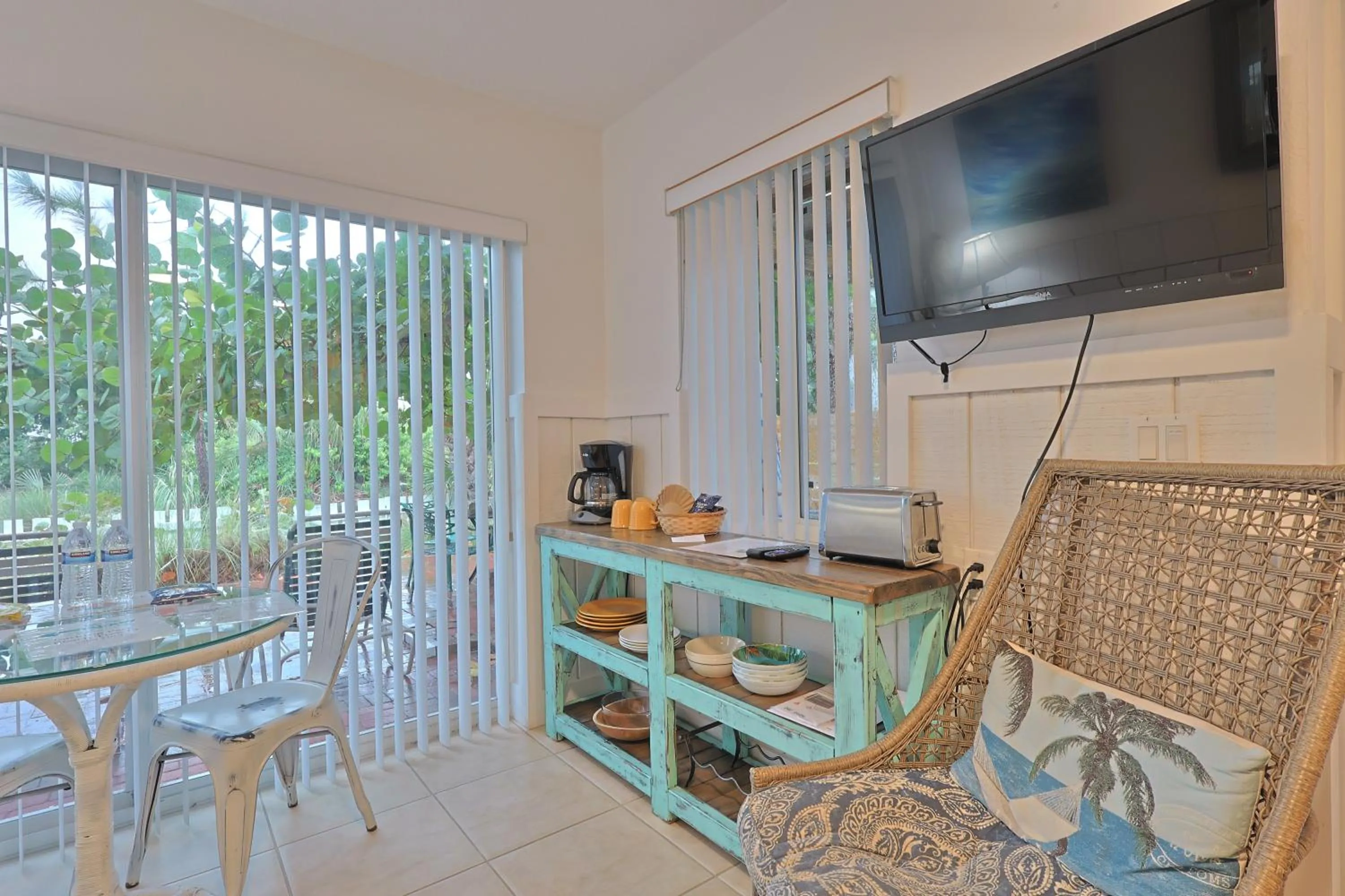 Living room in Siesta Key Island Rentals