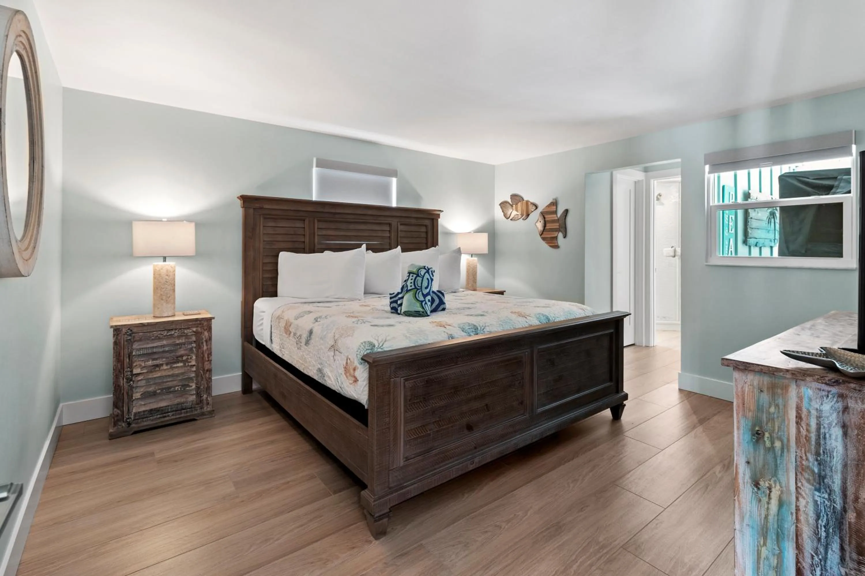 Bedroom, Bed in Siesta Key Island Rentals