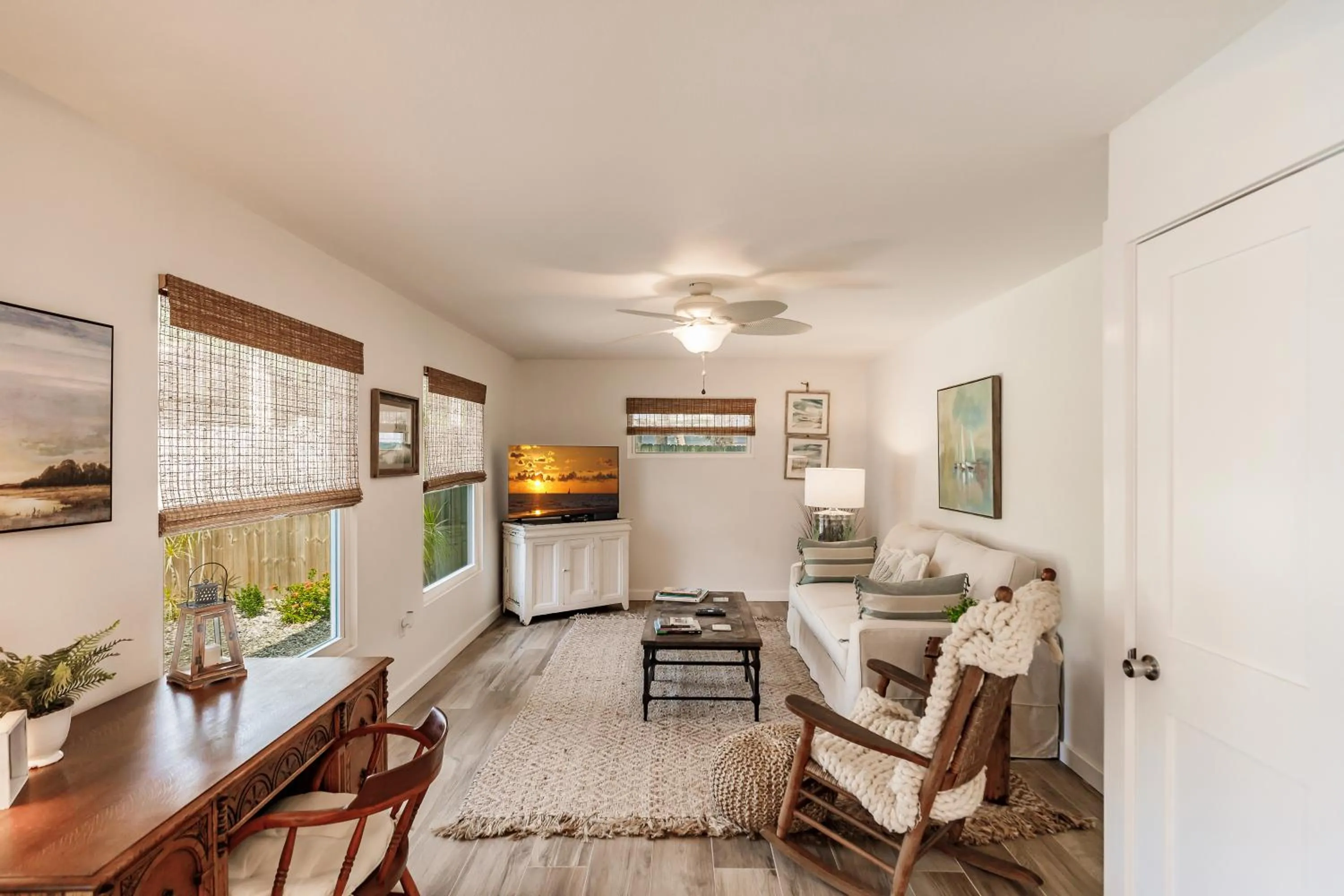 Seating area in Siesta Key Island Rentals