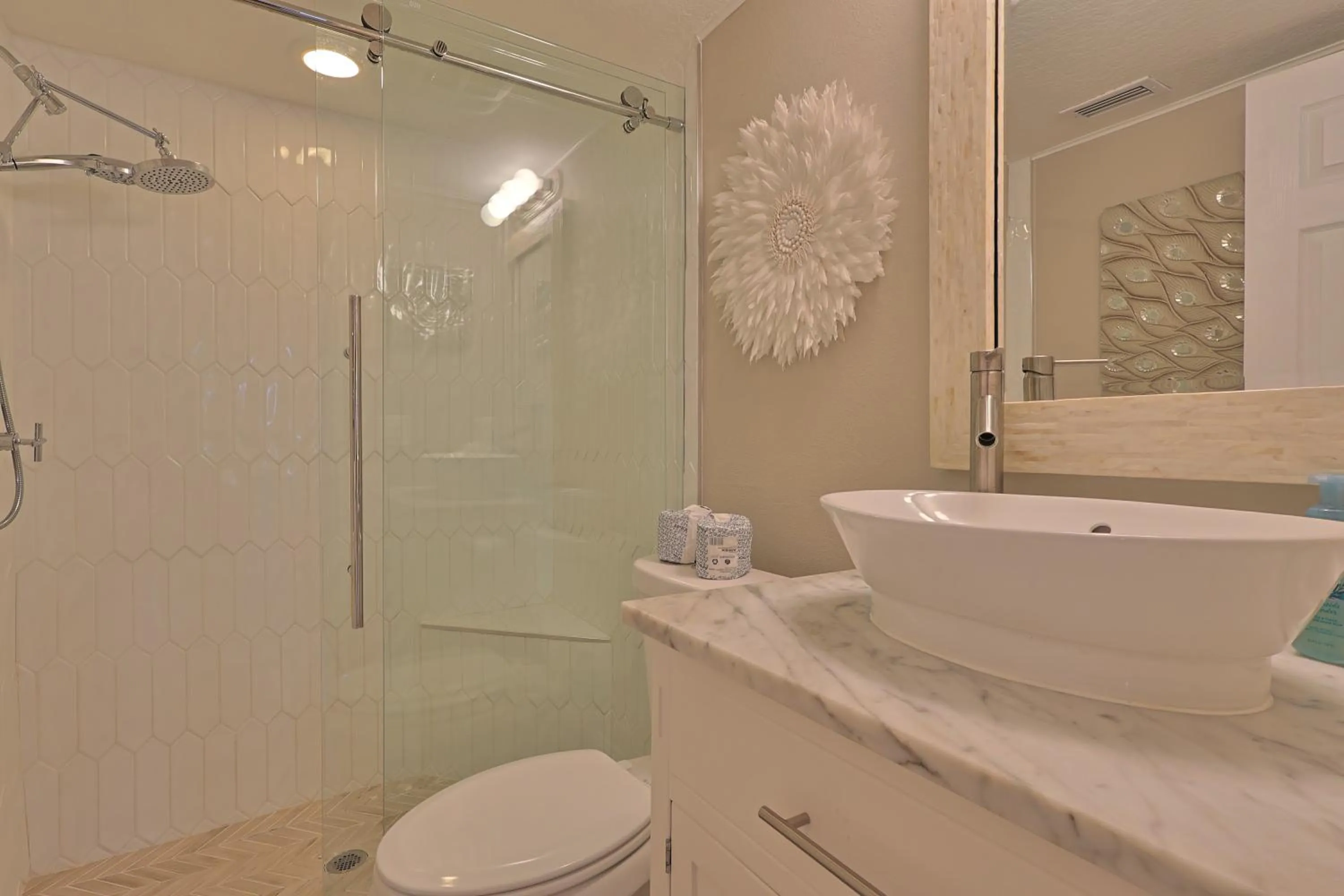 Bathroom in Siesta Key Island Rentals