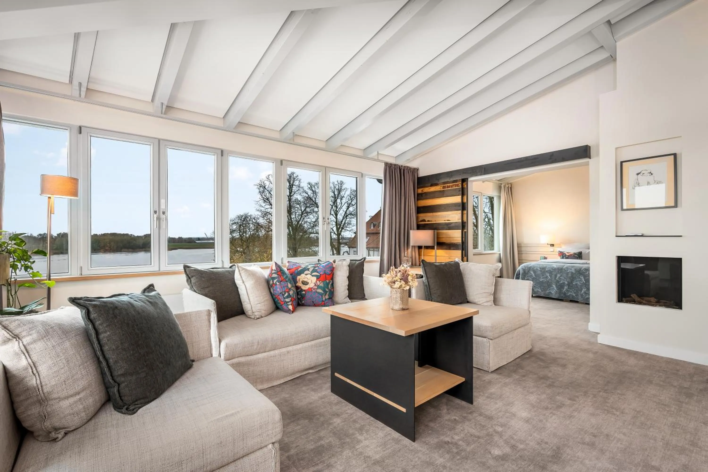 Living room in Zollenspieker Fährhaus