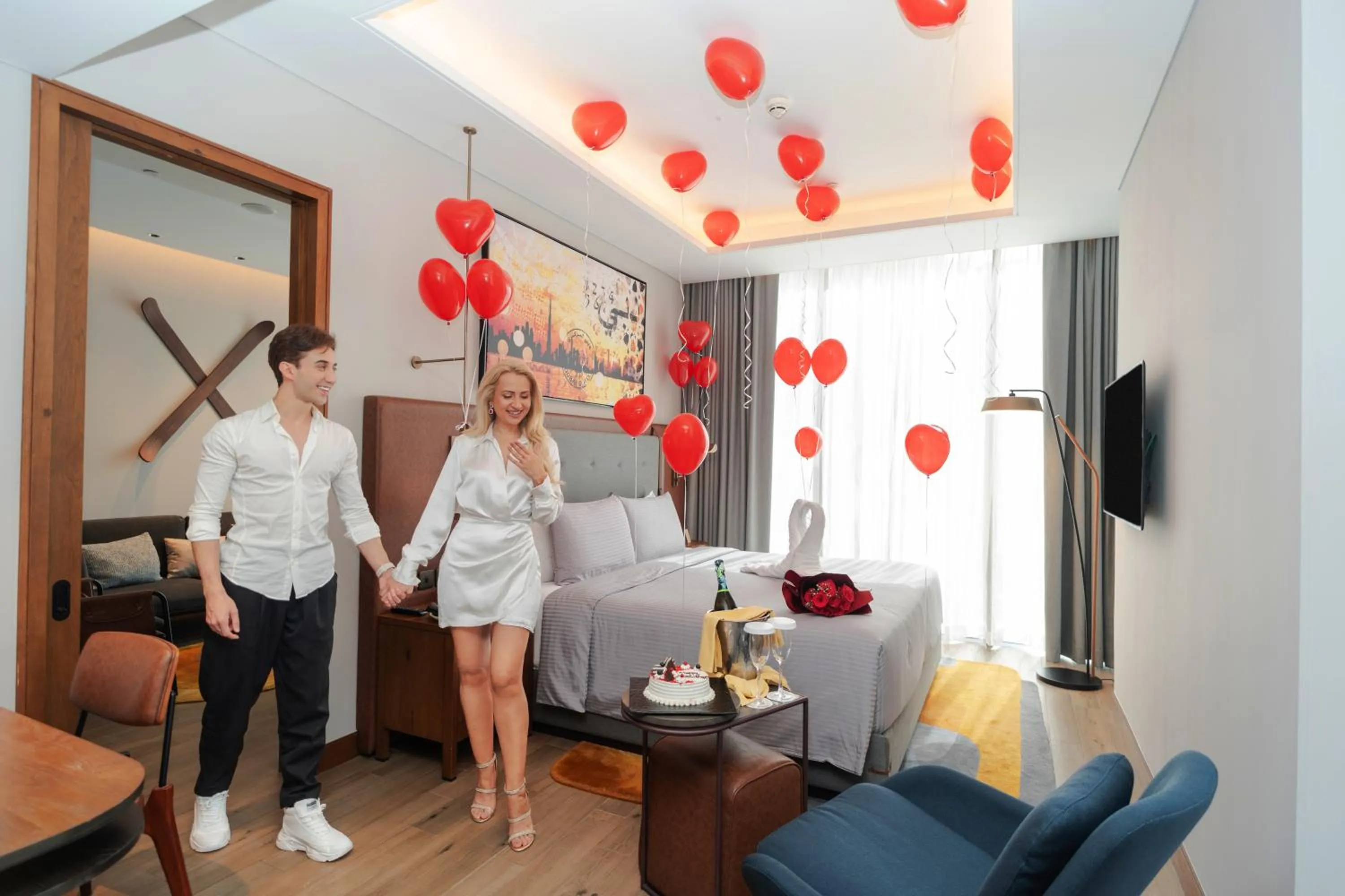 Bedroom in Barcelo Business Bay Dubai - Formerly Revier Hotel