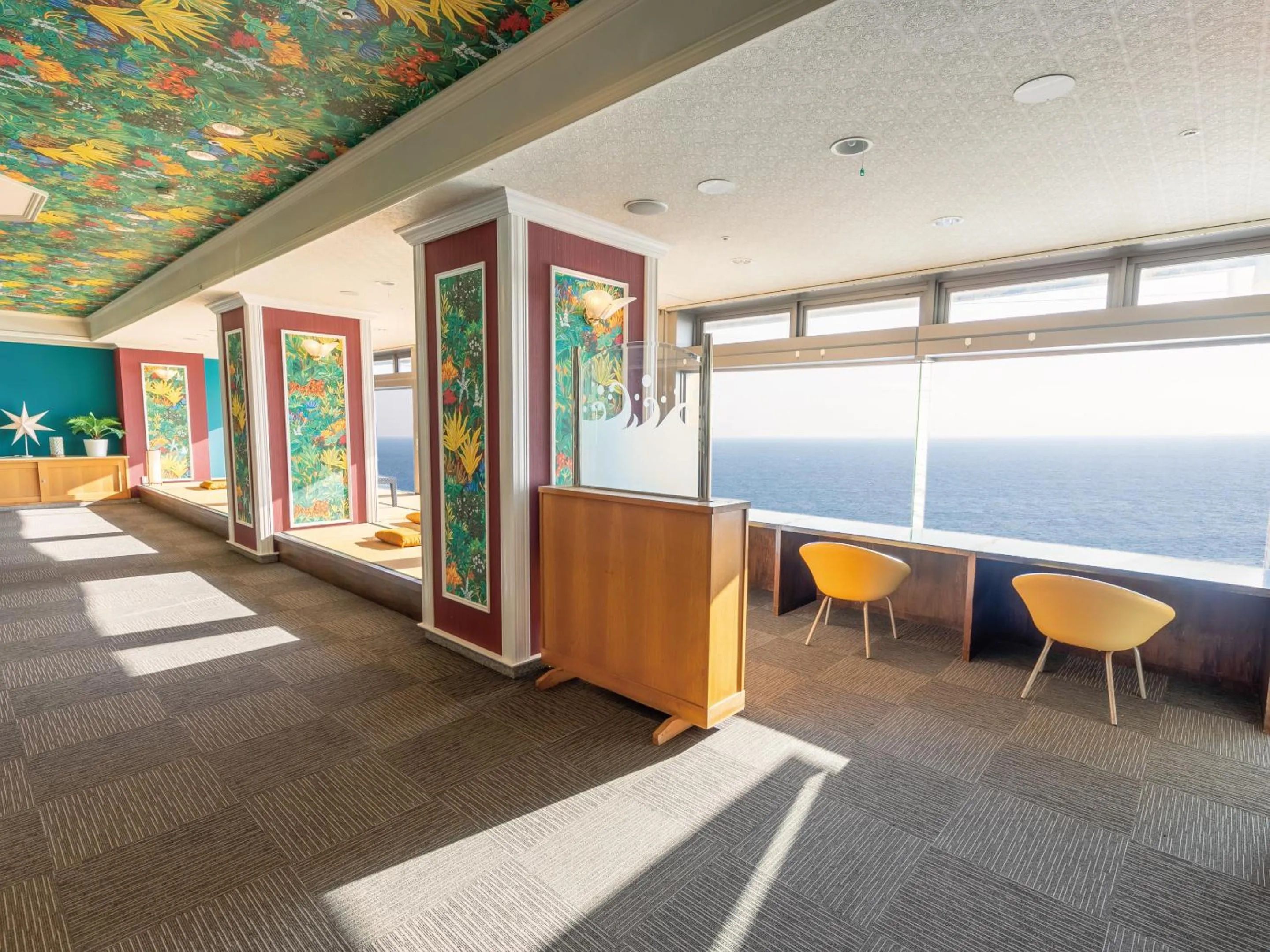 Lobby or reception in Atagawa Onsen Blue Ocean