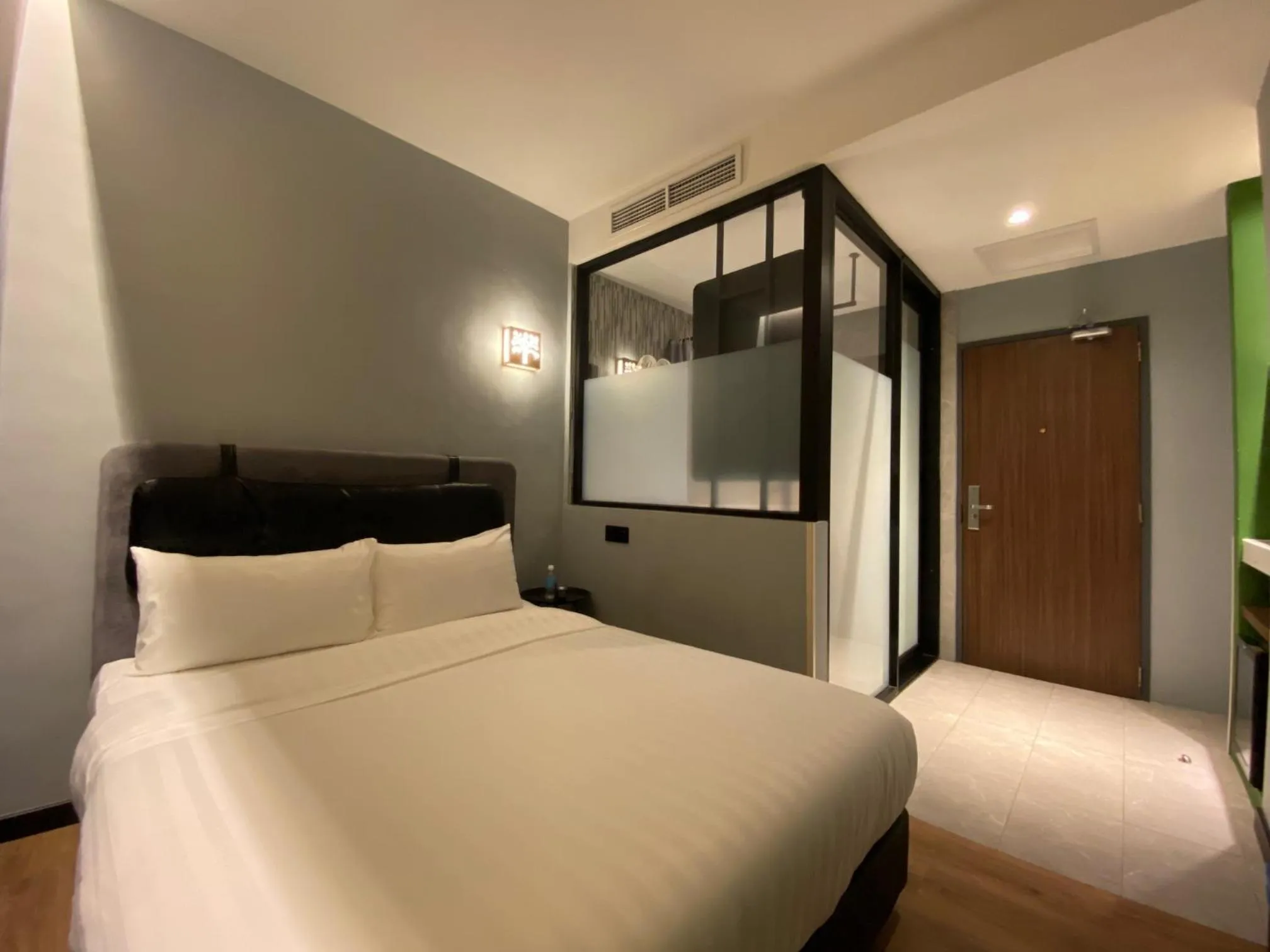 Bed in The Seraya Hotel