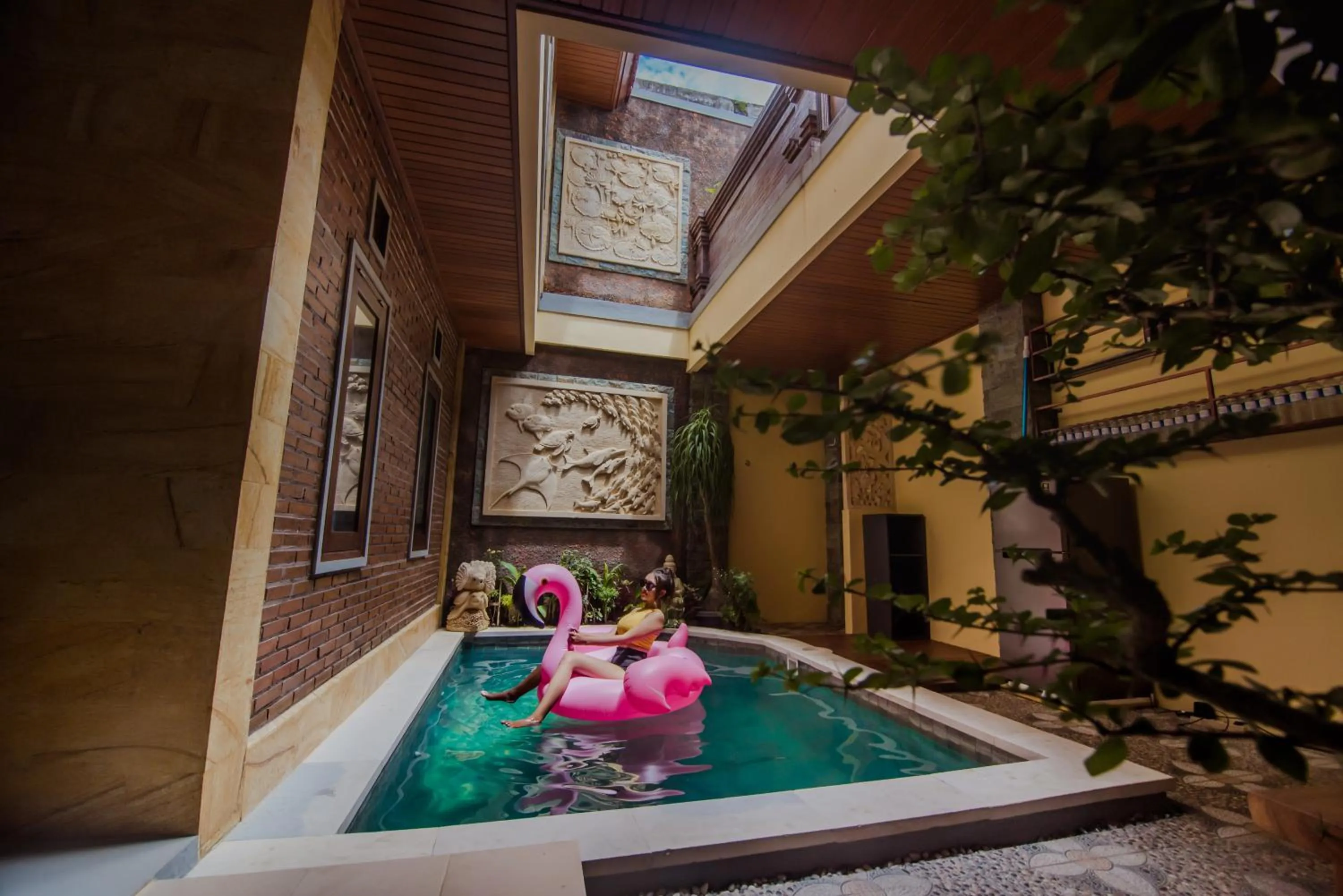 Swimming pool in The Garuda Homestay Sanur