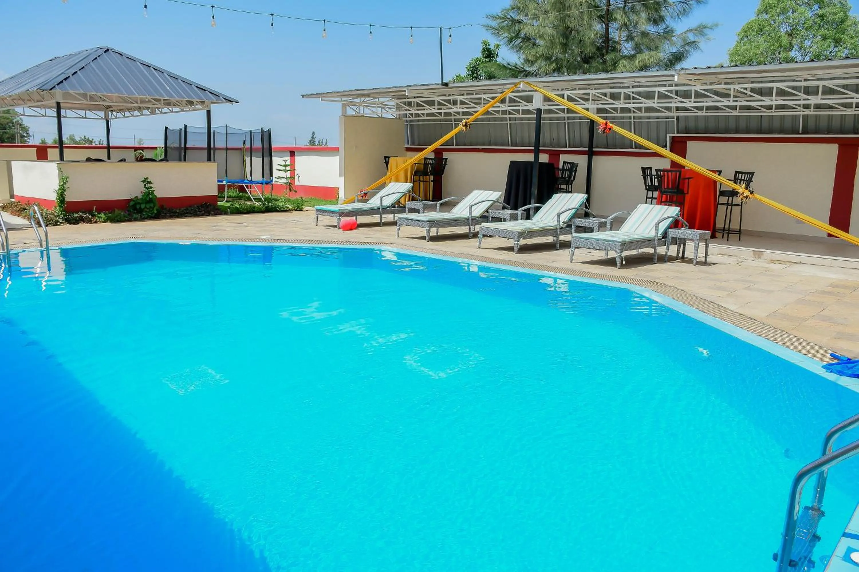 Swimming pool in Divine Homes Resort Kisumu