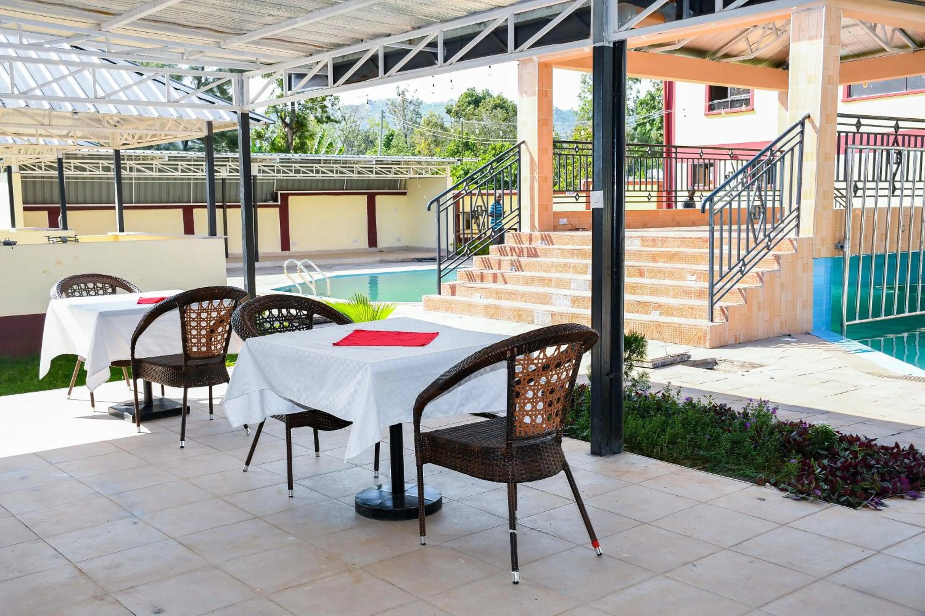 Swimming pool in Divine Homes Resort Kisumu