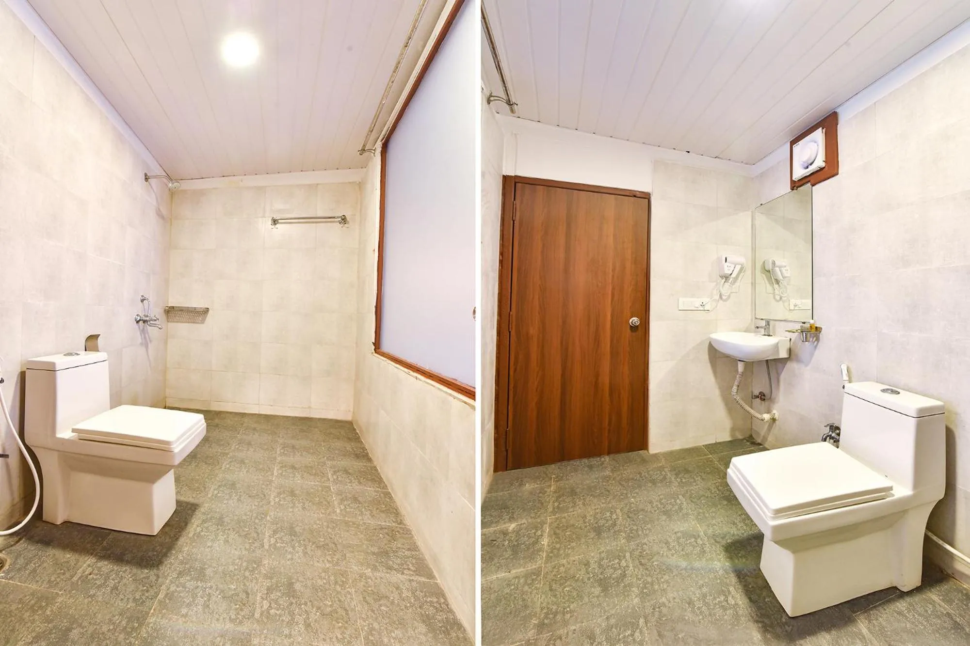 Bathroom in FabHotel Morjim Bliss - 500M From Morjim Beach