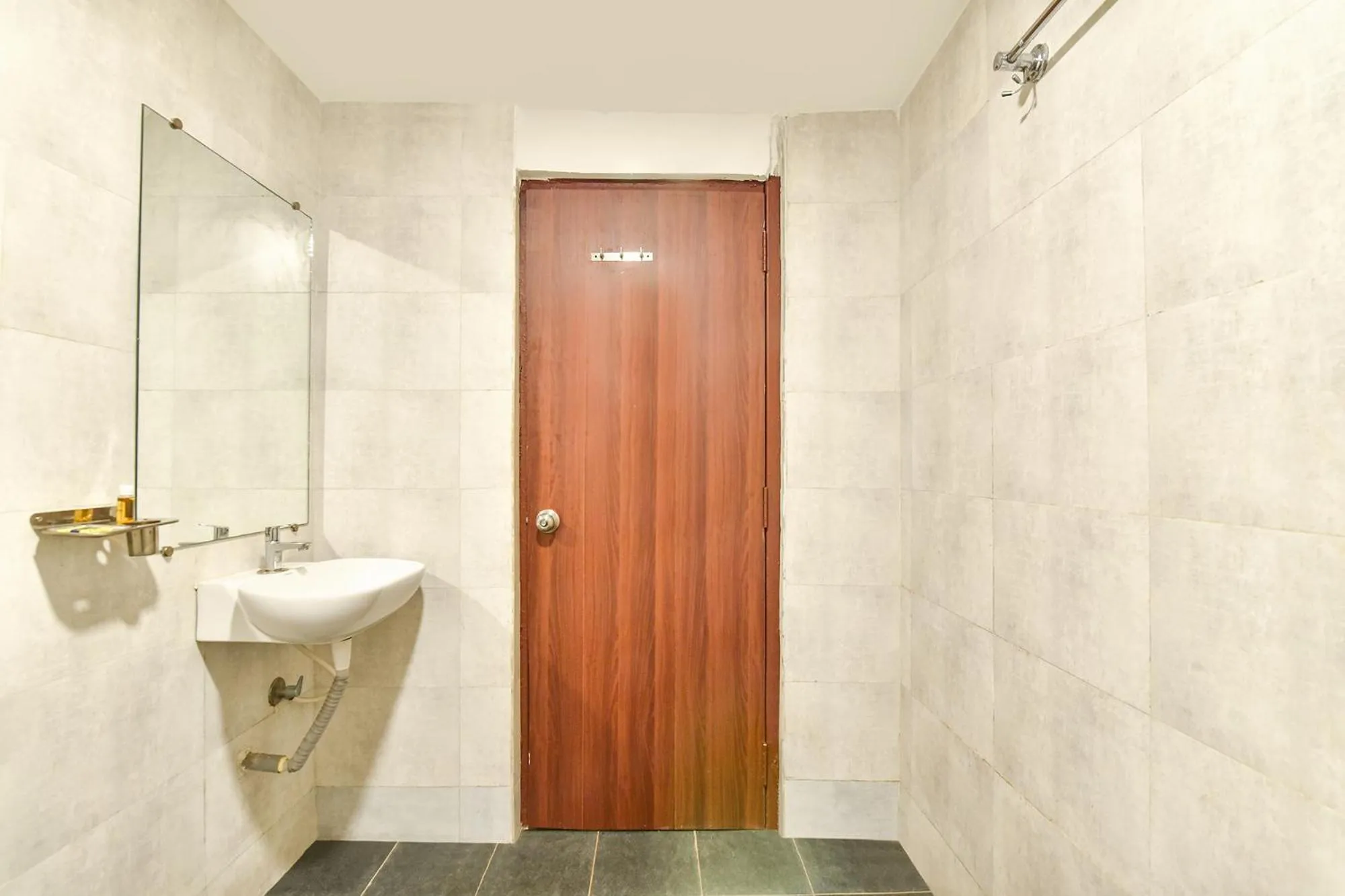 Bathroom in FabHotel Morjim Bliss - 500M From Morjim Beach