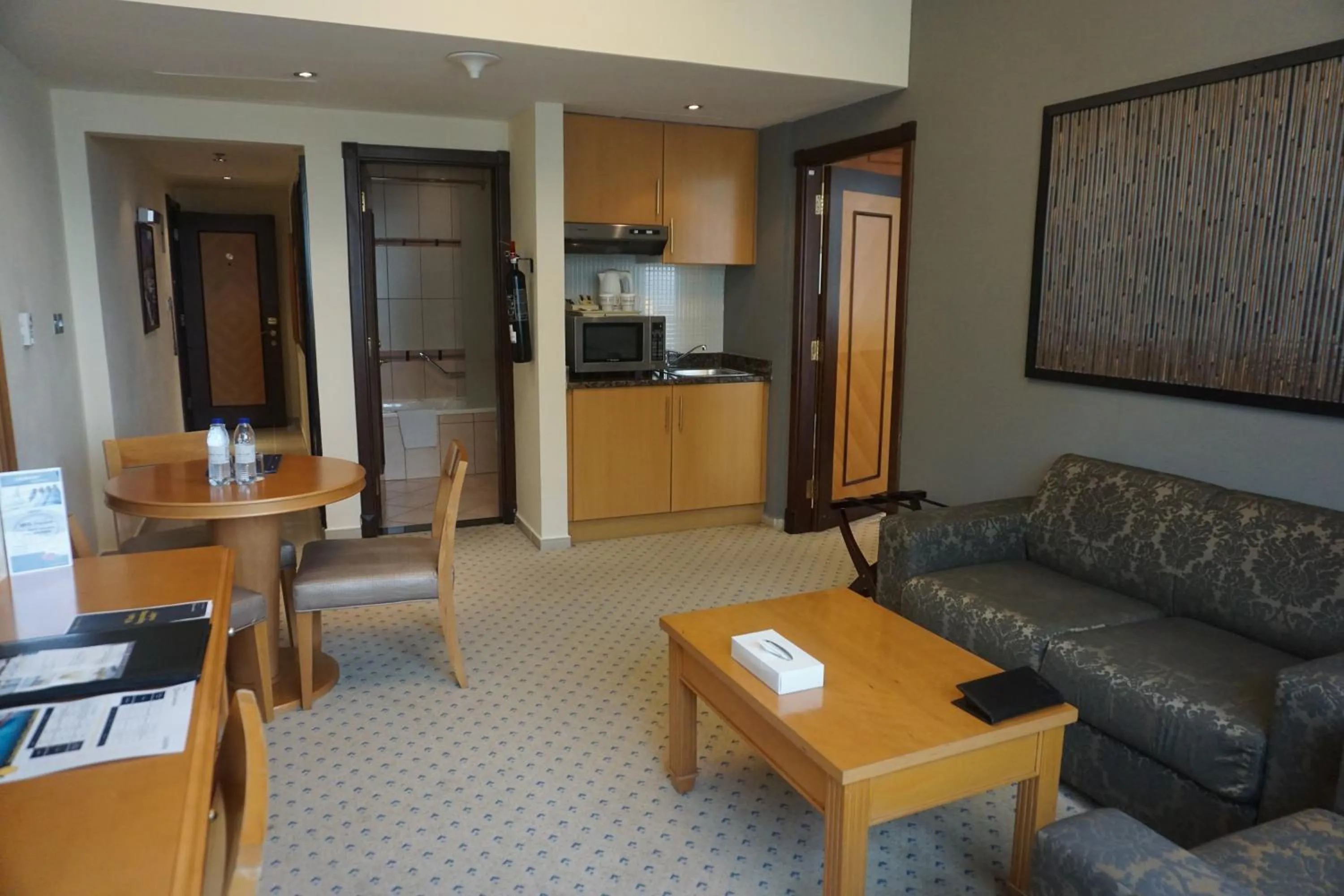 Living room in Golden Tulip Sharjah