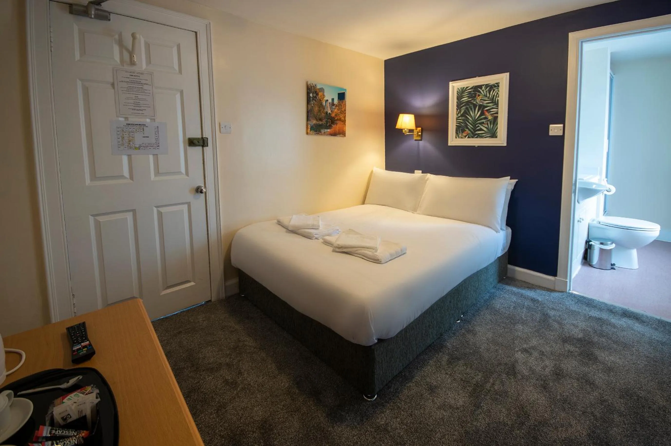 Bed in Douglas Arms Hotel