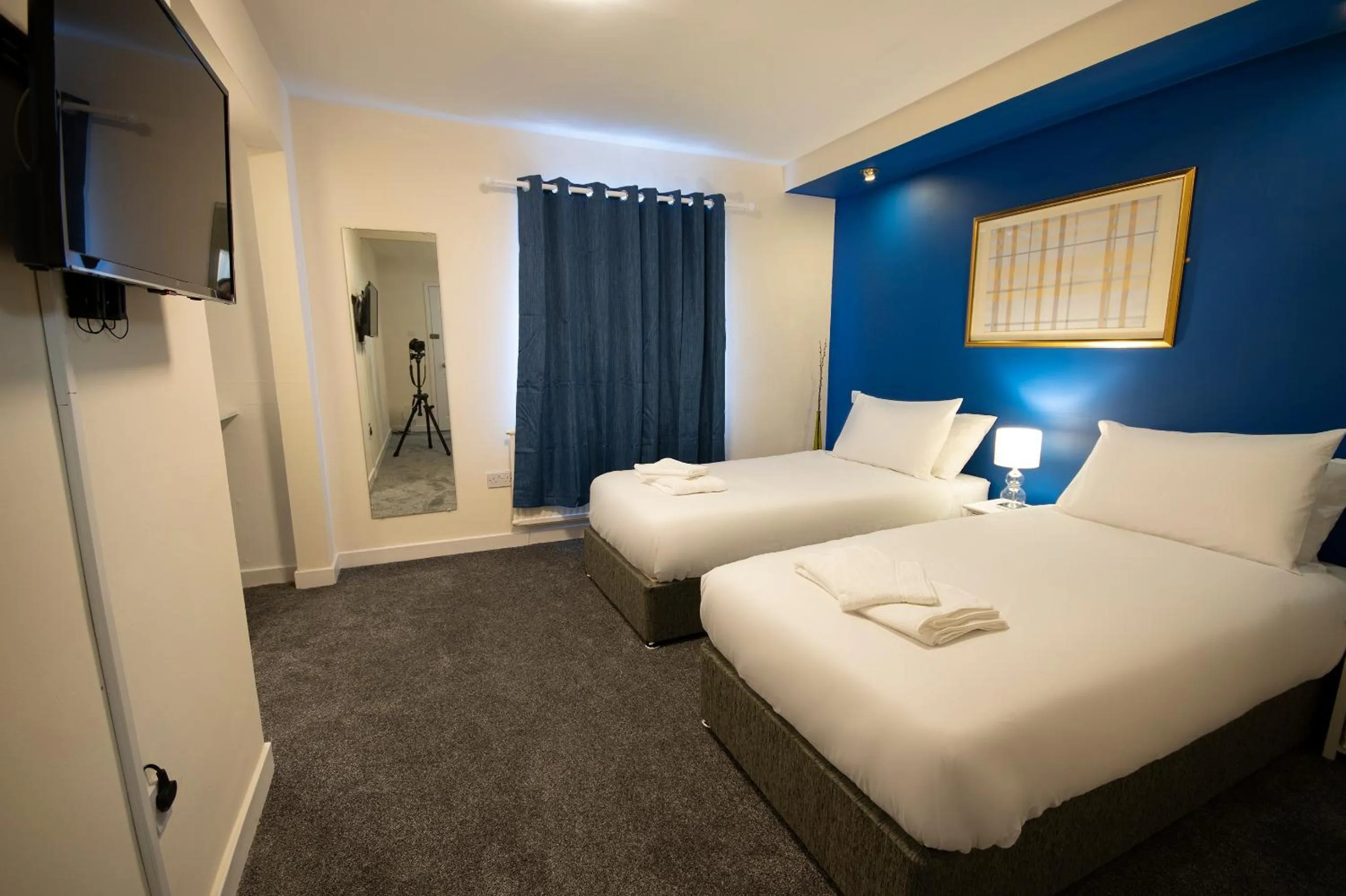 Bed in Douglas Arms Hotel