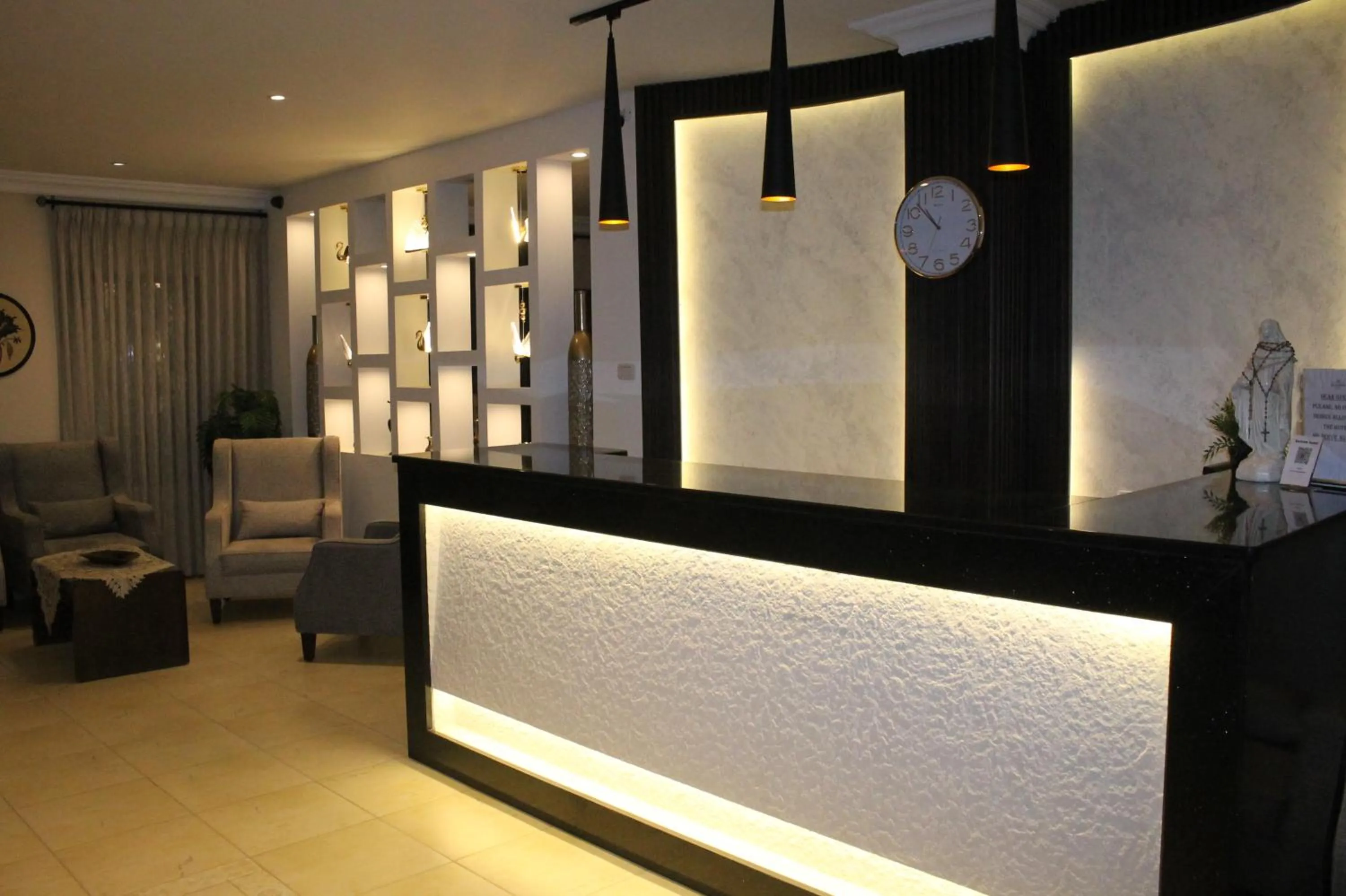 Lobby or reception in Salome Hotel