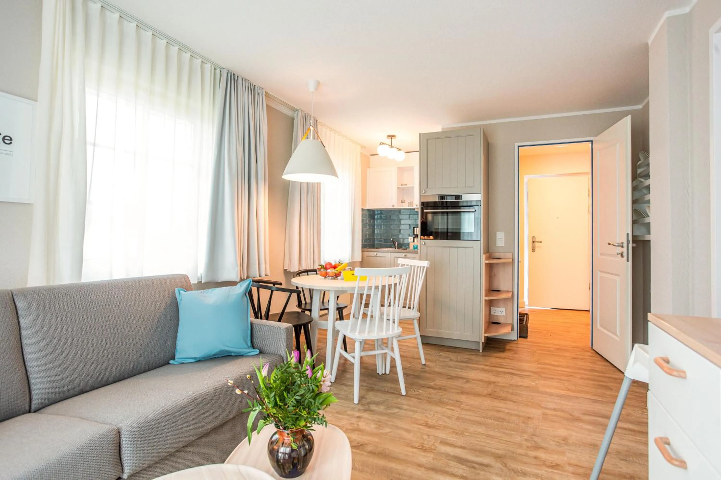 Kitchen or kitchenette in BEECH Resort Fleesensee