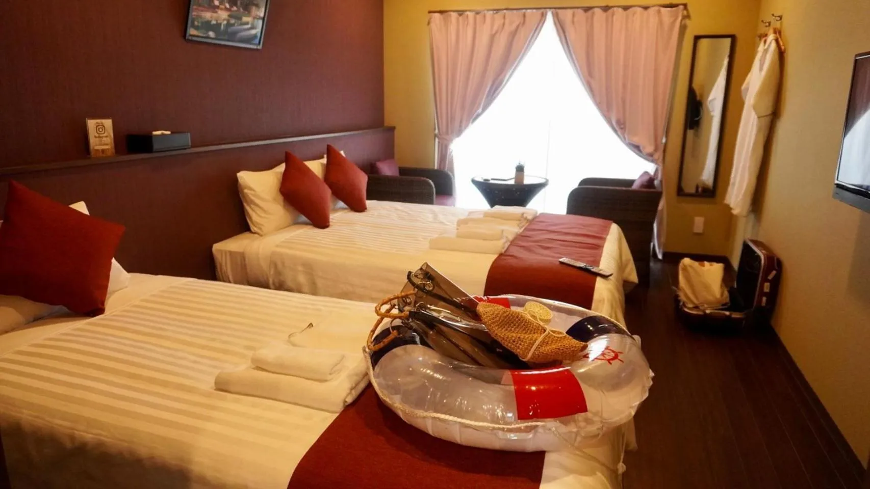 Bedroom in HOTEL Fit in Miyakojima