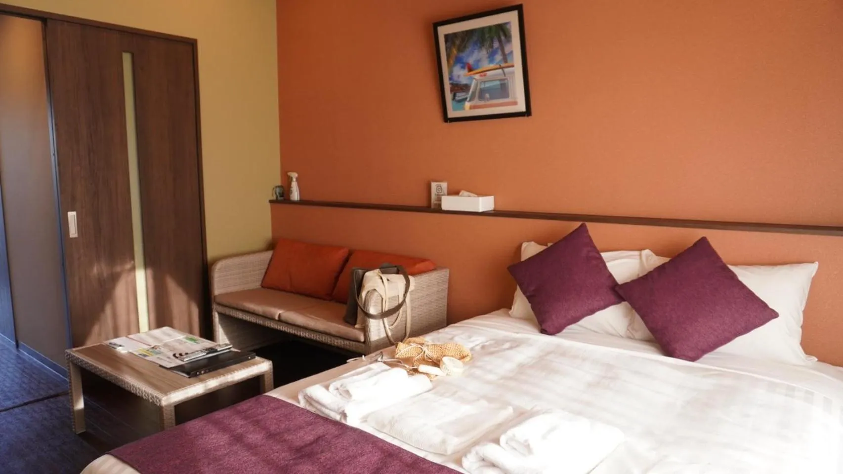 Bedroom in HOTEL Fit in Miyakojima