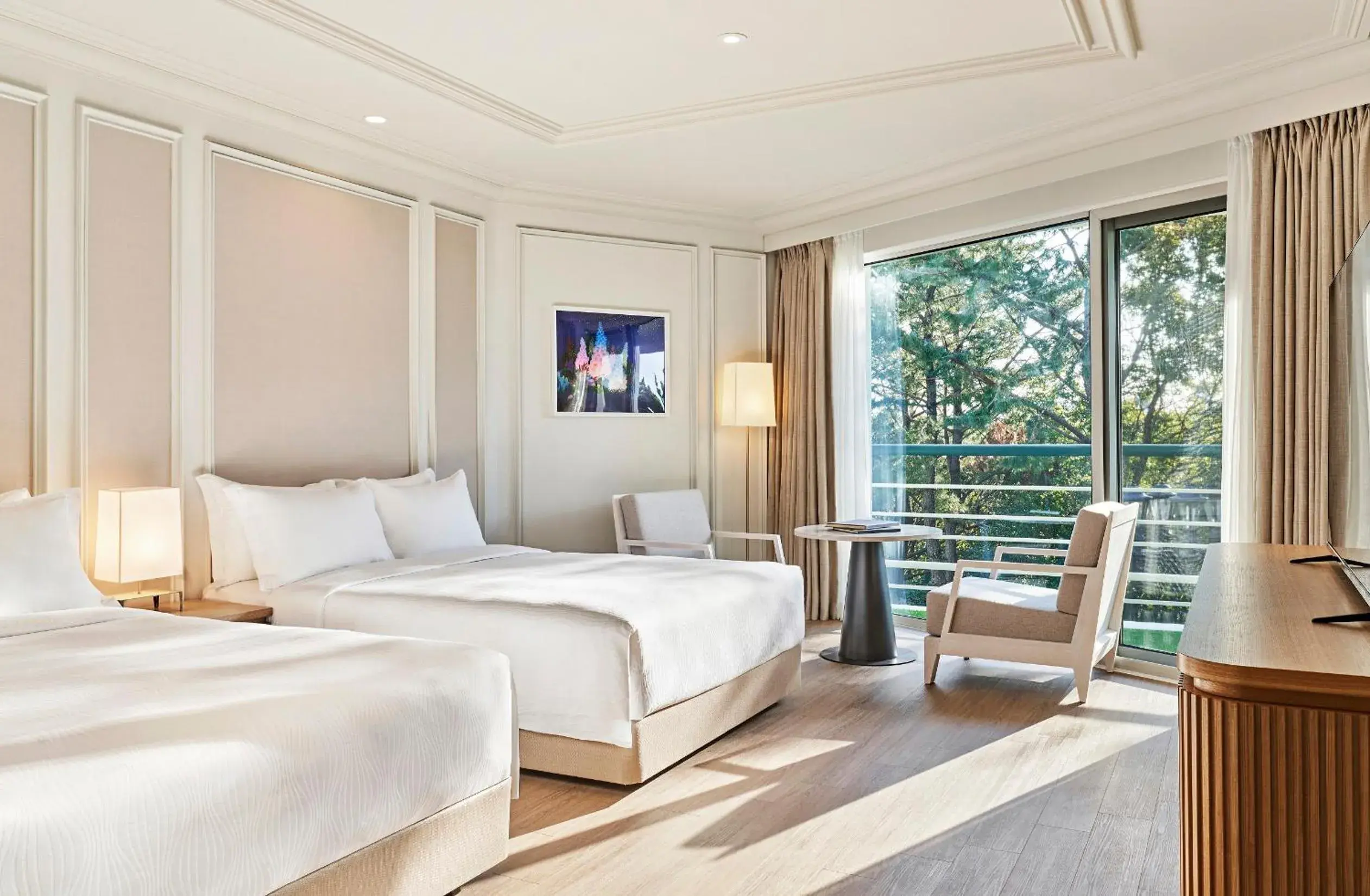 Studio Suite Garden View Twin in Grand Josun Jeju Studio Suite Garden View Twin in Grand Josun Jeju