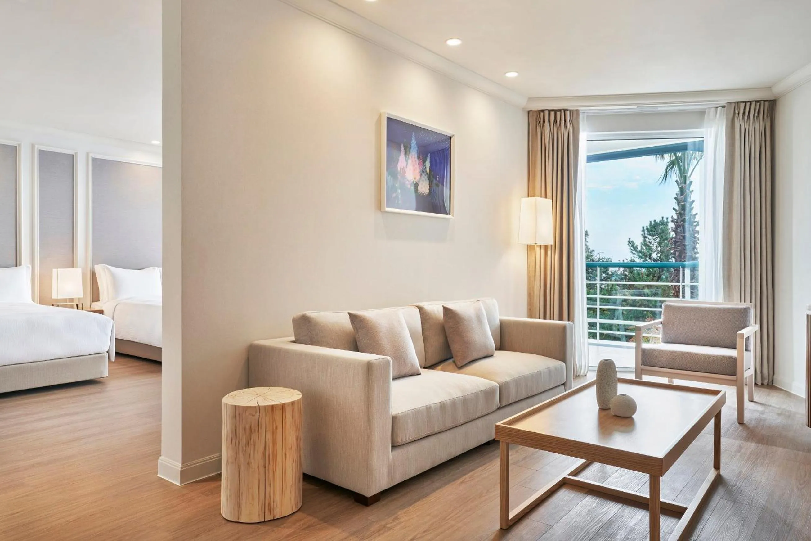 Studio Suite Garden View Twin in Grand Josun Jeju