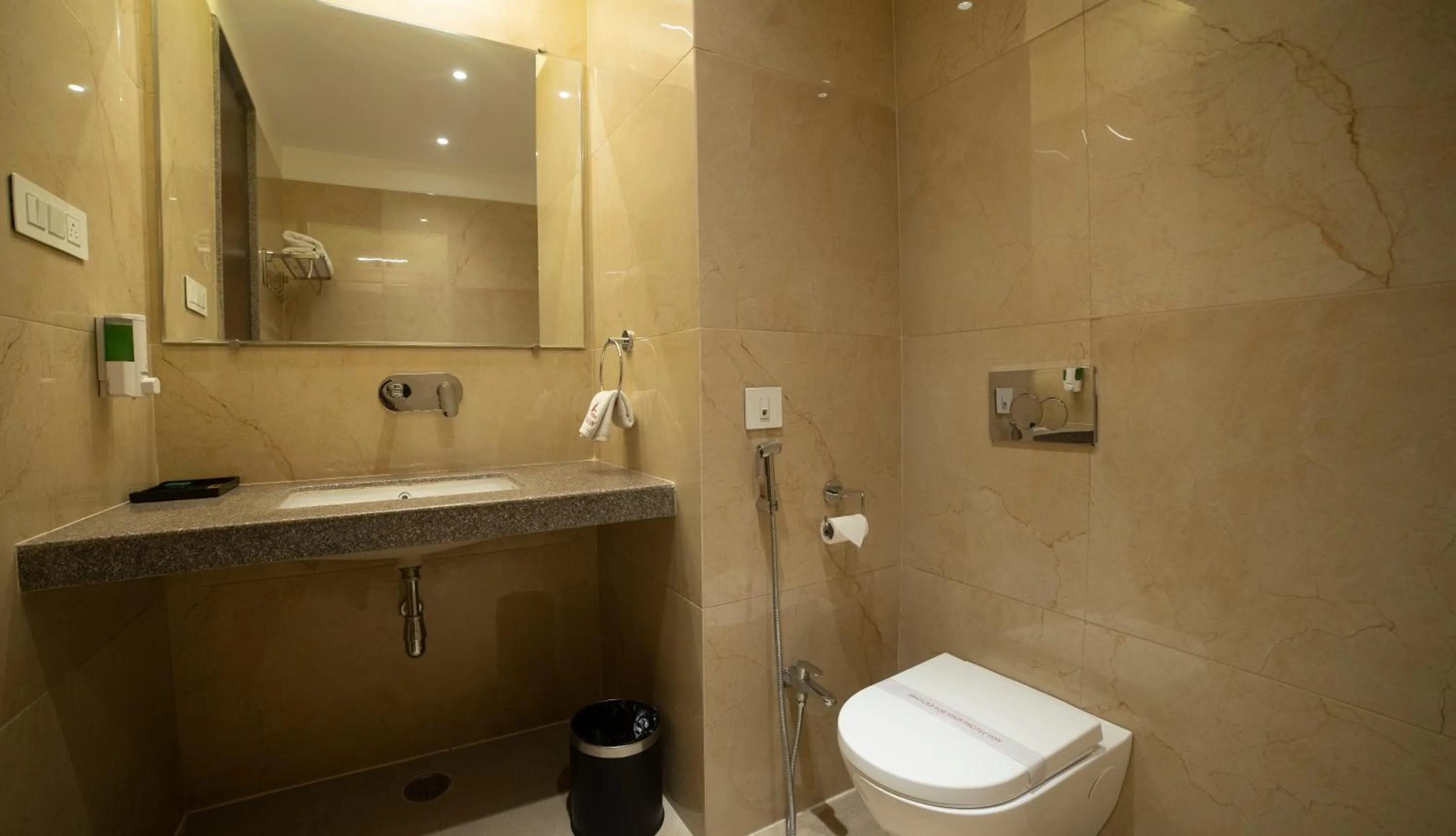 Bathroom in HOTEL RAJHANS ABHINANDAN