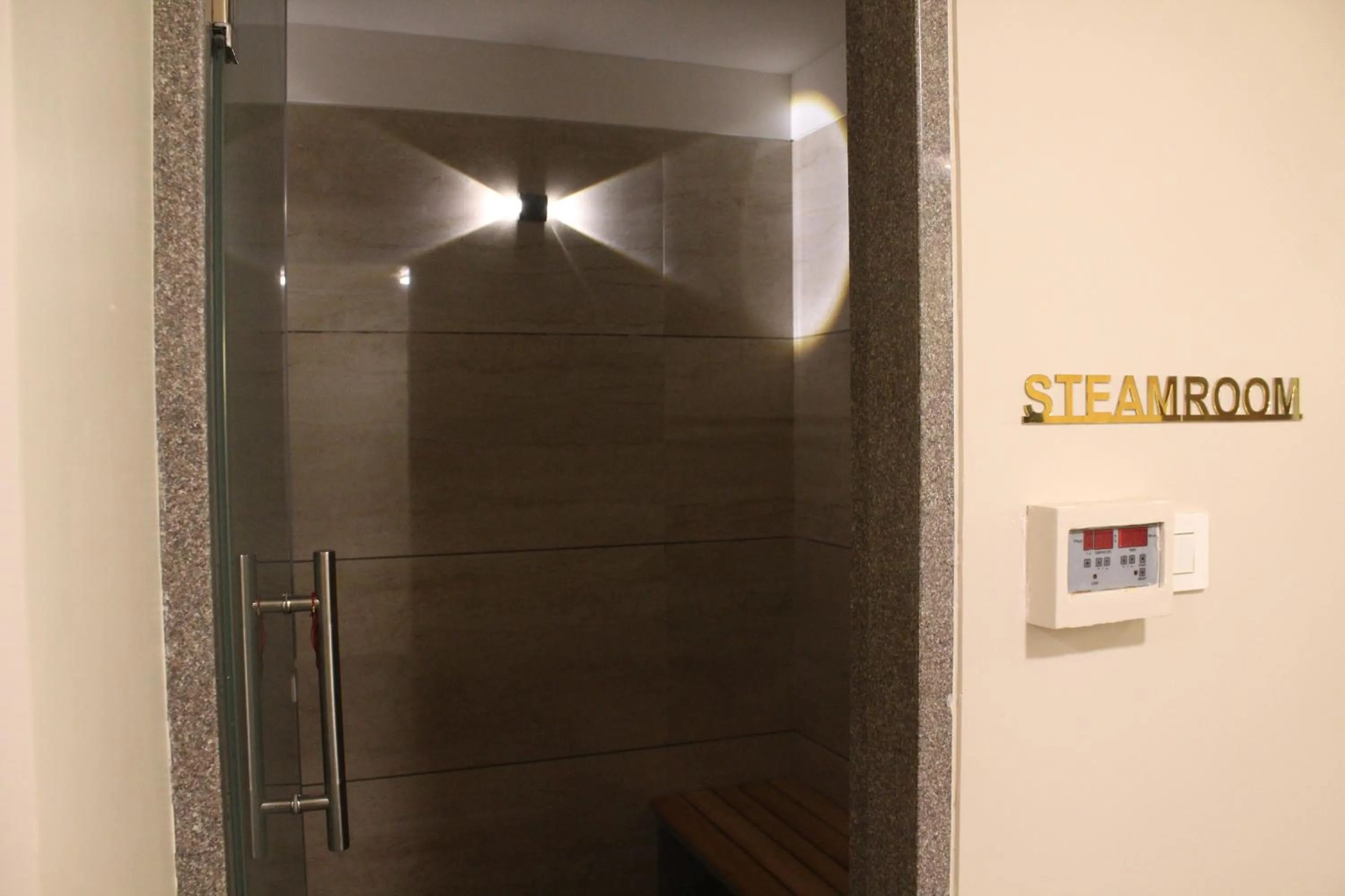 Steam room in HOTEL RAJHANS ABHINANDAN