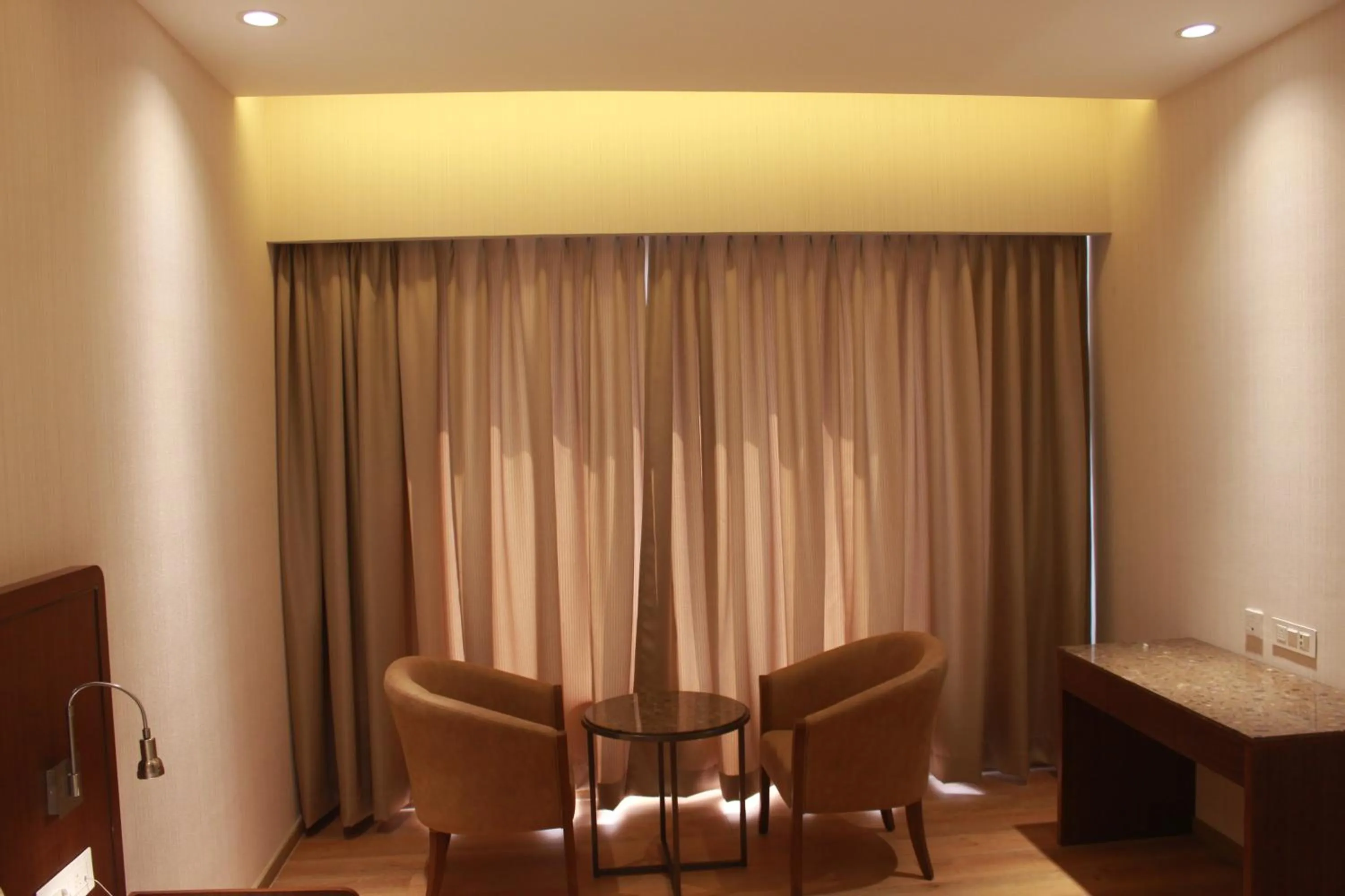 Seating area in HOTEL RAJHANS ABHINANDAN