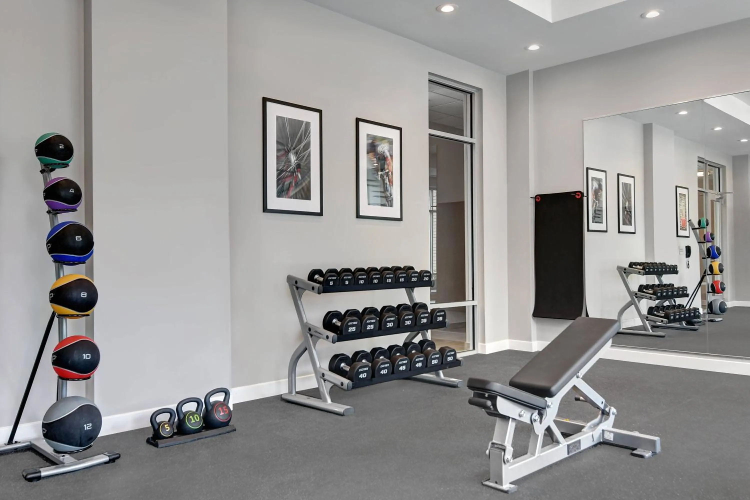 Fitness centre/facilities in TownePlace Suites by Marriott Columbus Dublin