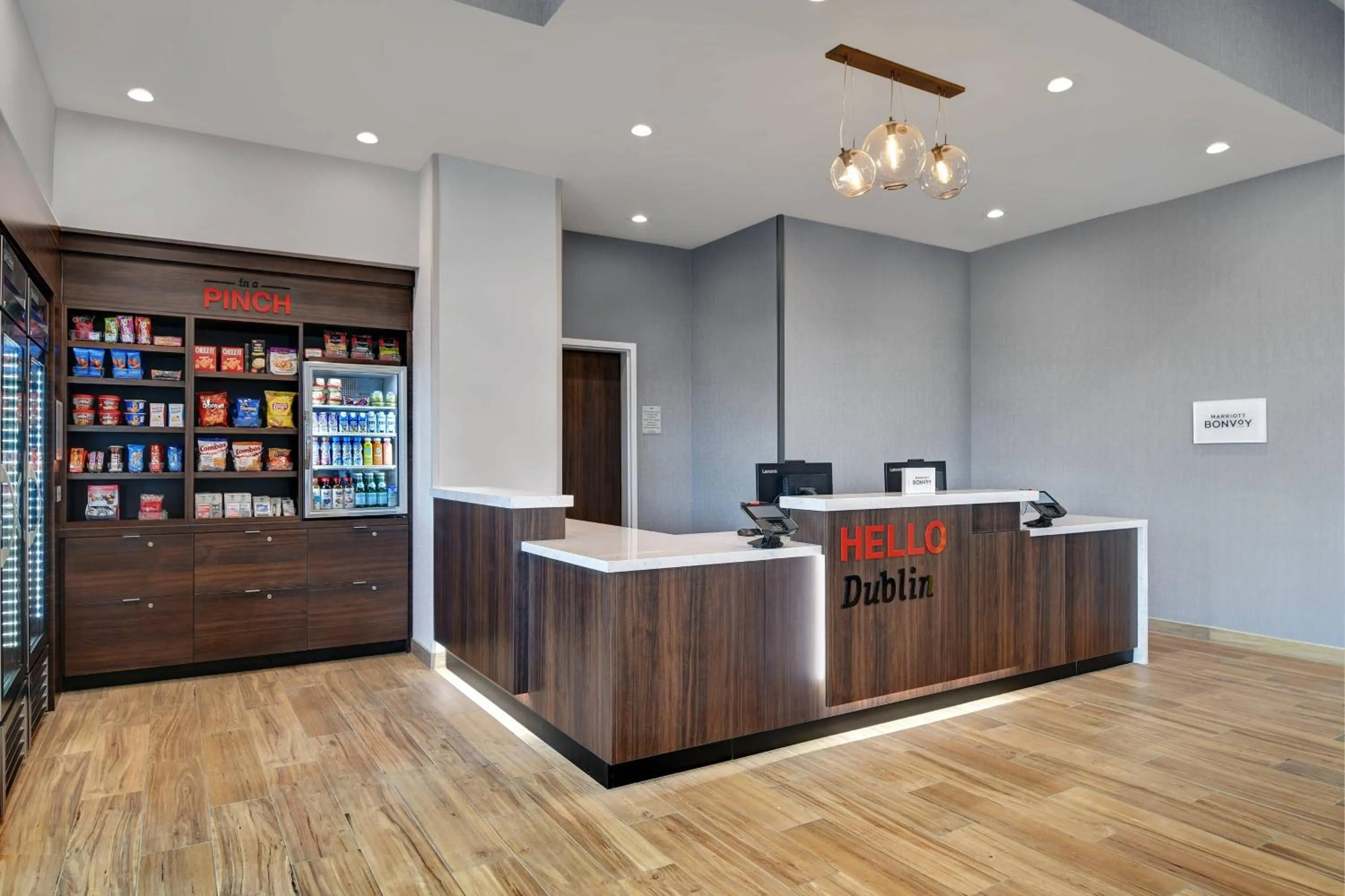 Lobby or reception in TownePlace Suites by Marriott Columbus Dublin
