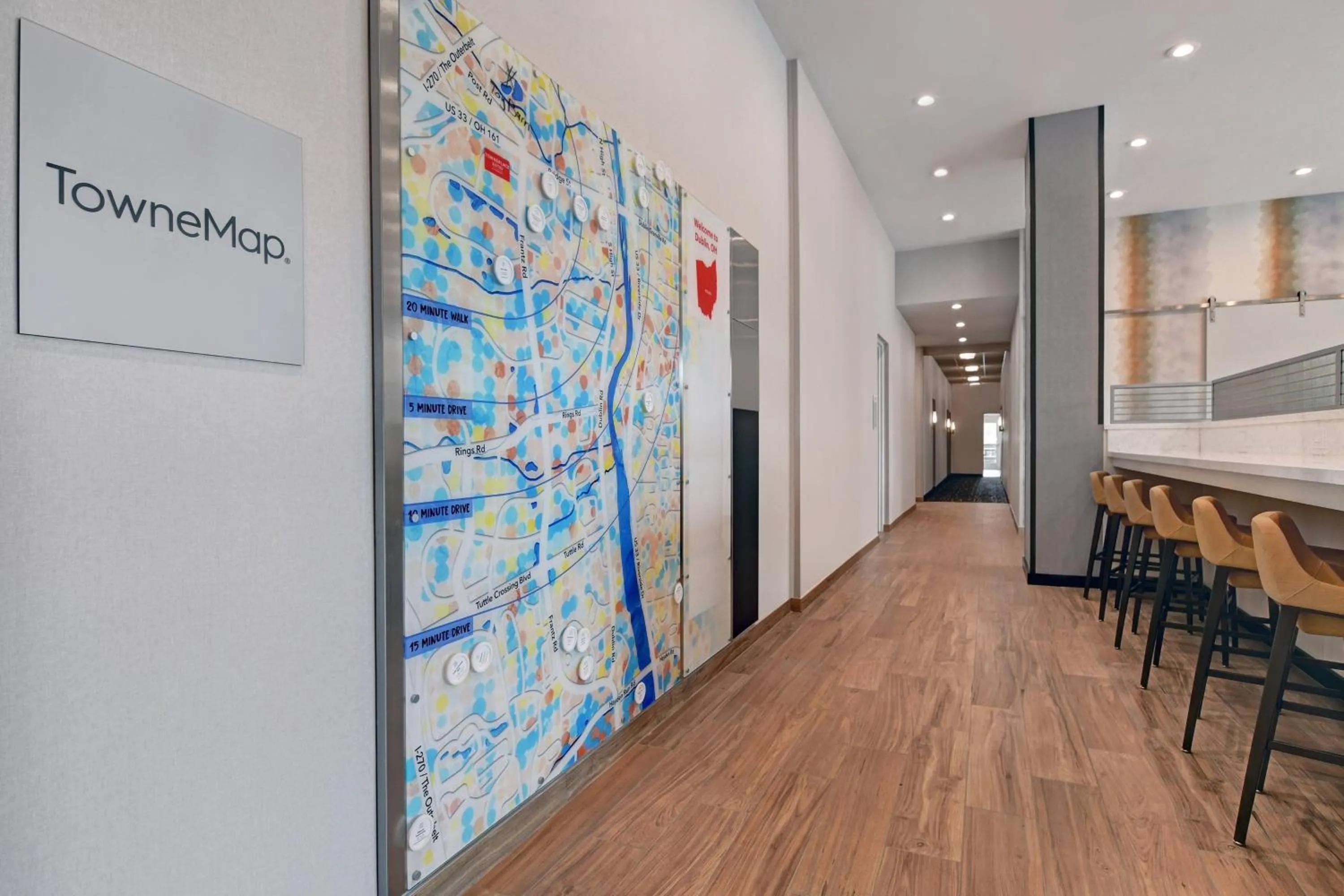 View (from property/room) in TownePlace Suites by Marriott Columbus Dublin