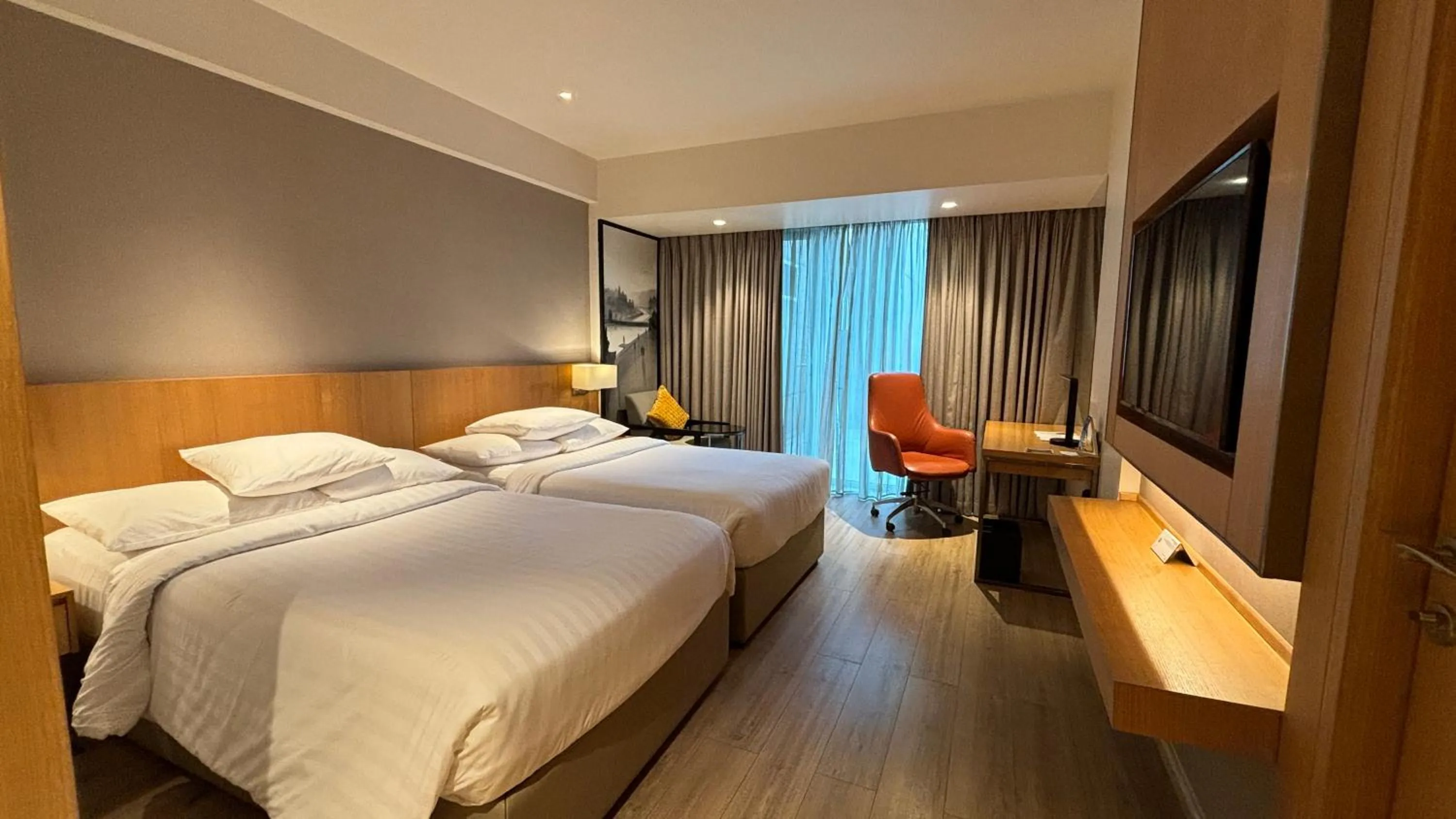 Bed in Courtyard by Marriott Nashik