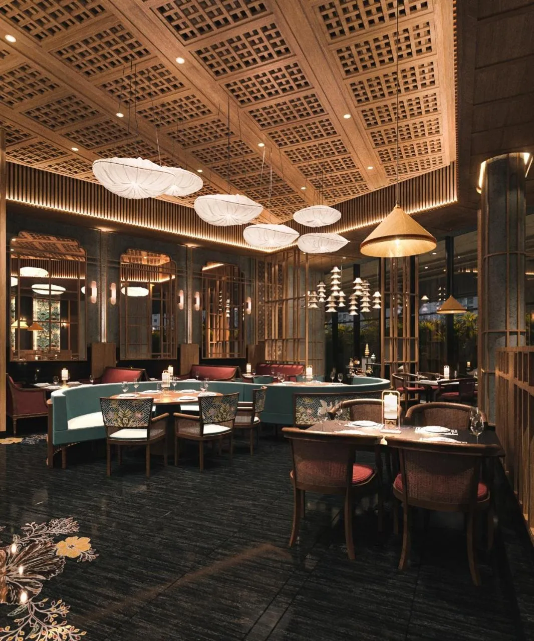 Restaurant/places to eat in Courtyard by Marriott Nashik