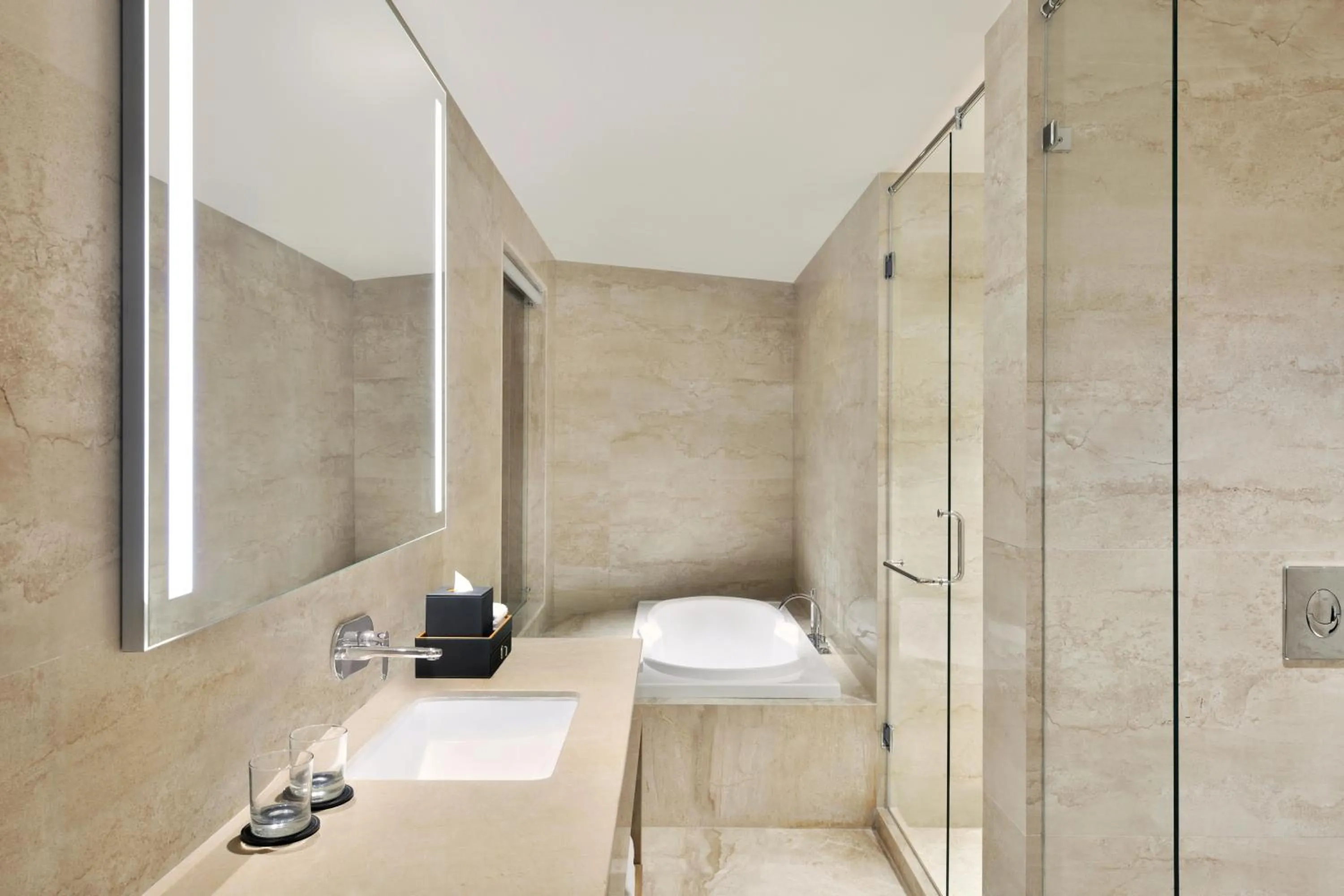 Bathroom in Courtyard by Marriott Nashik