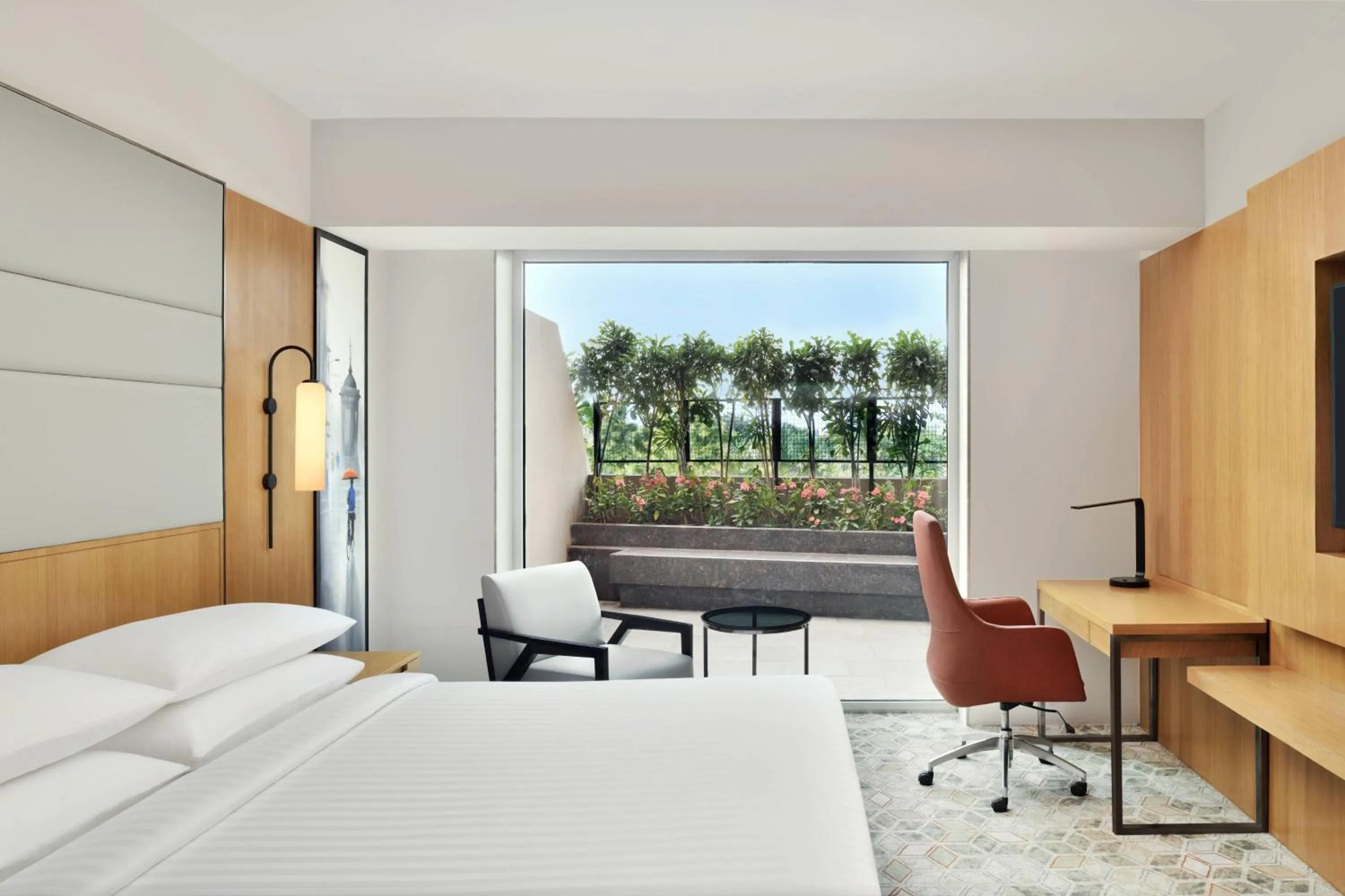 Bedroom, Bed in Courtyard by Marriott Nashik