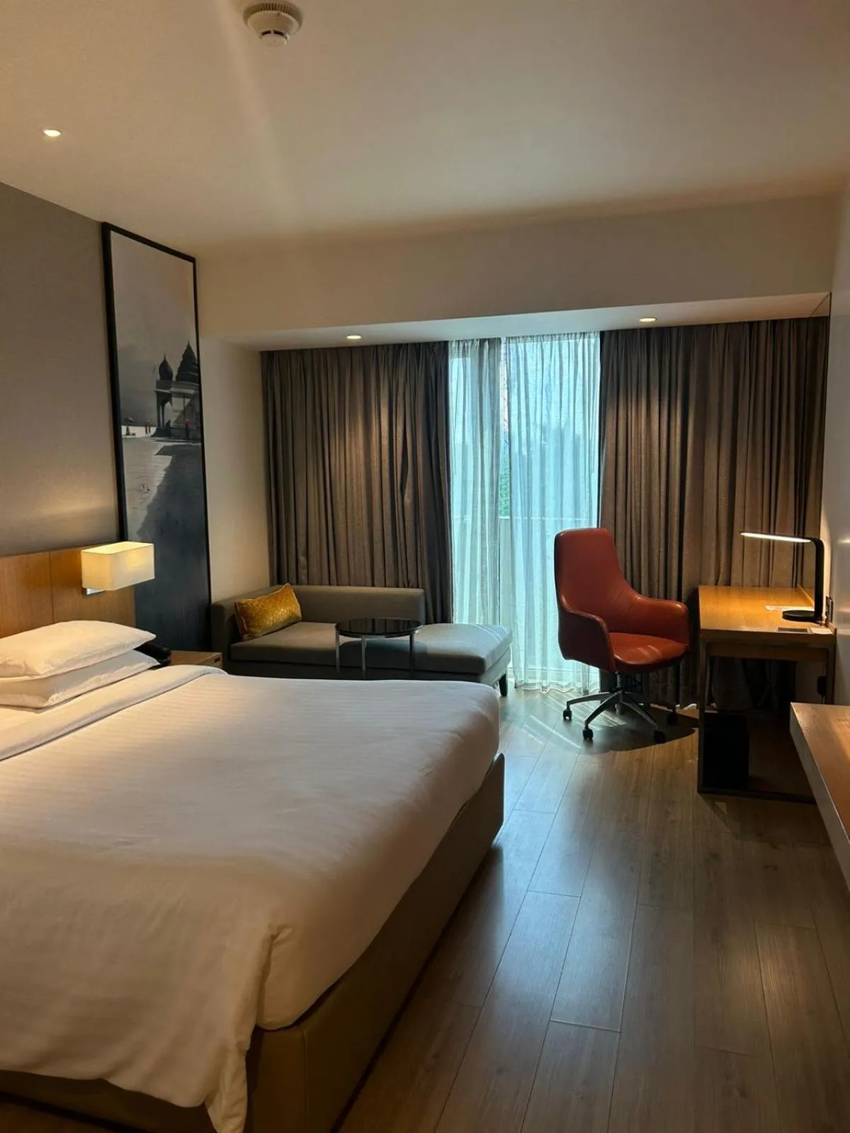 Photo of the whole room, Bed in Courtyard by Marriott Nashik