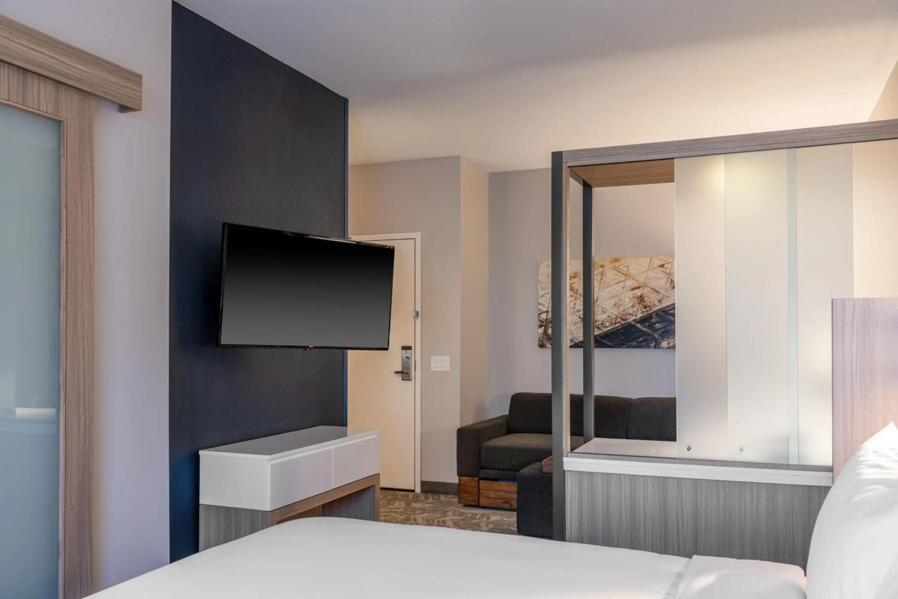 Photo of the whole room, Bed in SpringHill Suites by Marriott Overland Park Leawood