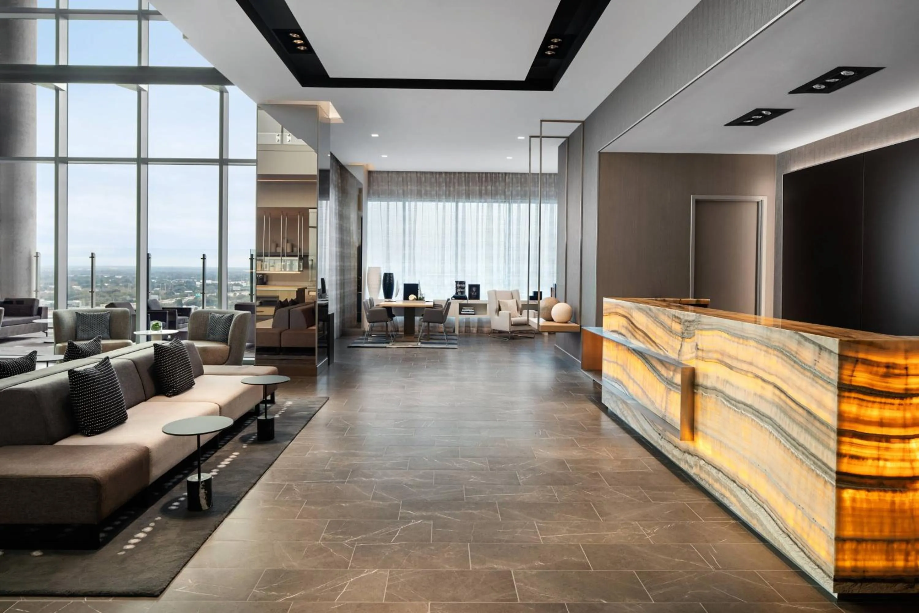 Lobby or reception in AC Hotel by Marriott Orlando Downtown